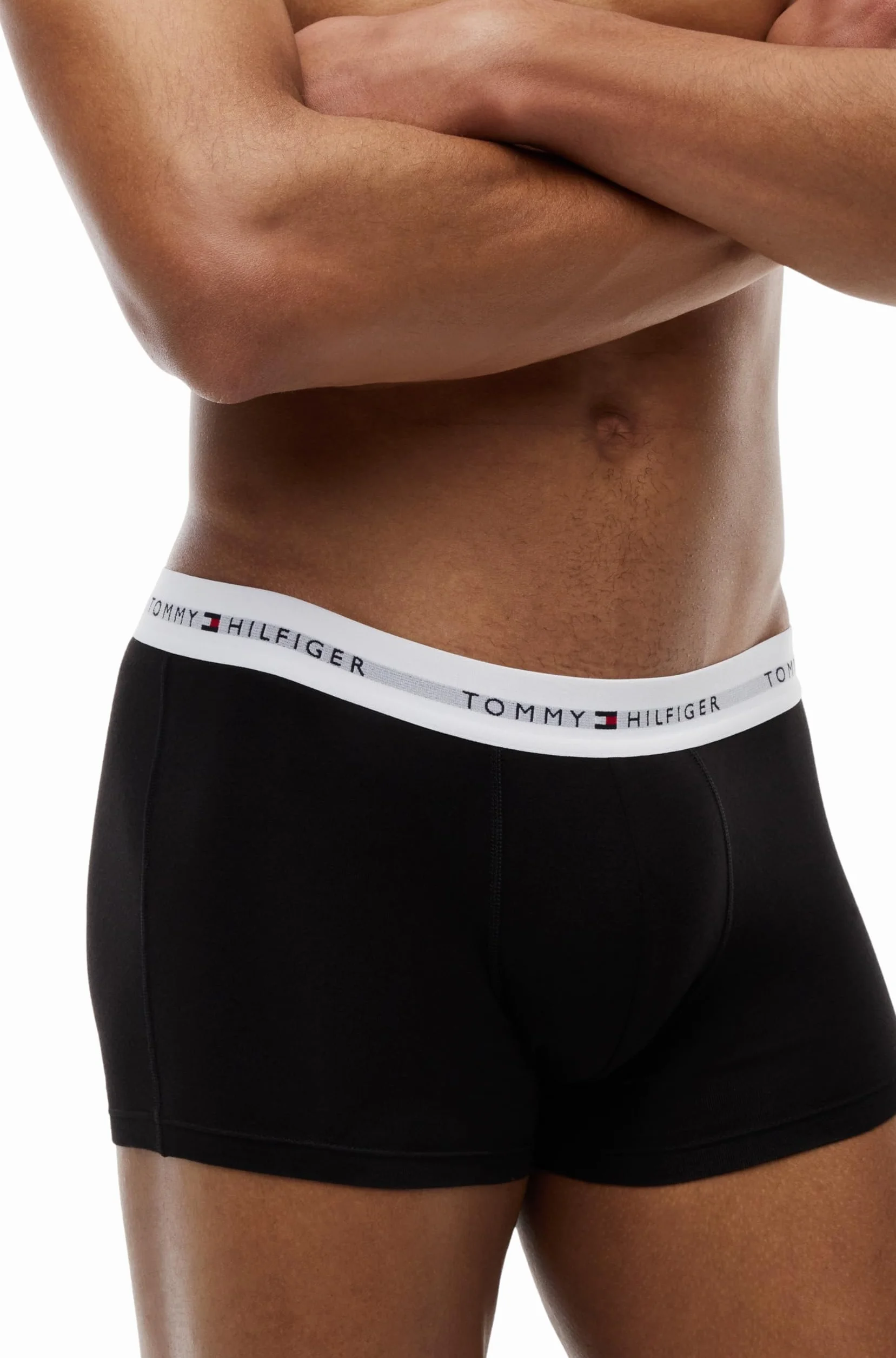 TOMMY HILFIGER Męski 3P WB Trunk UM0UM02763, Czerwony, L