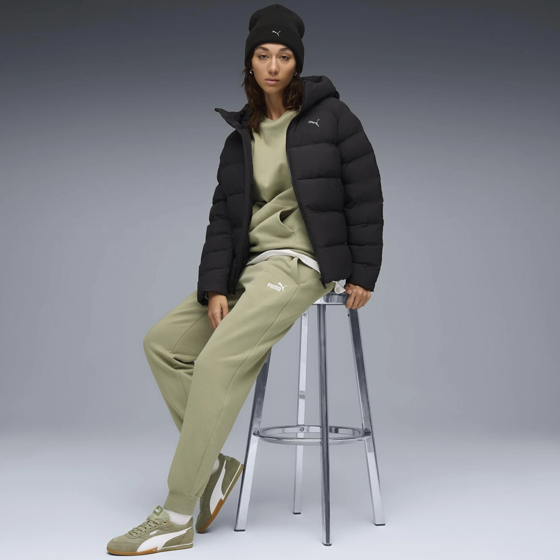 PUMA Kombinezon dresowy Relaxed FL cl