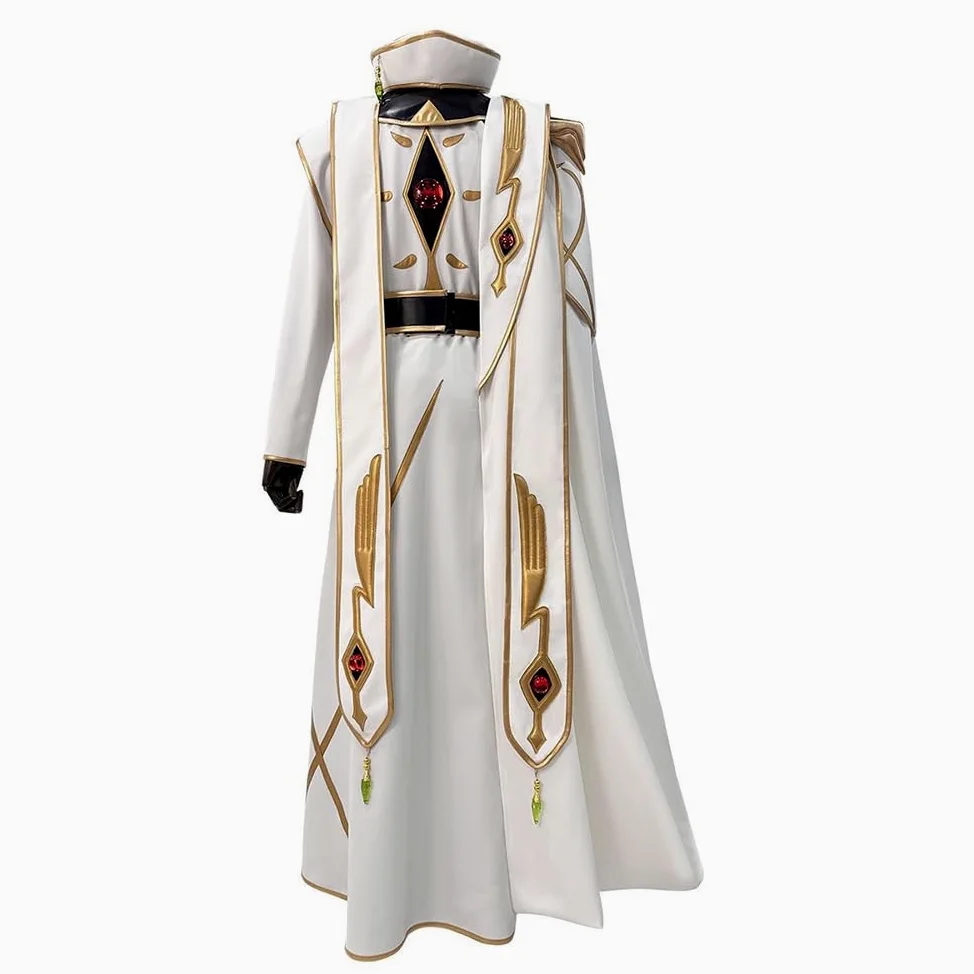Zhongkaihua Lelouch kostium anime, cosplay, mundur, garnitury, pełne zestawy dla mężczyzn, komiksowe, do odgrywania ról, na karnawał, Halloween, przebranie