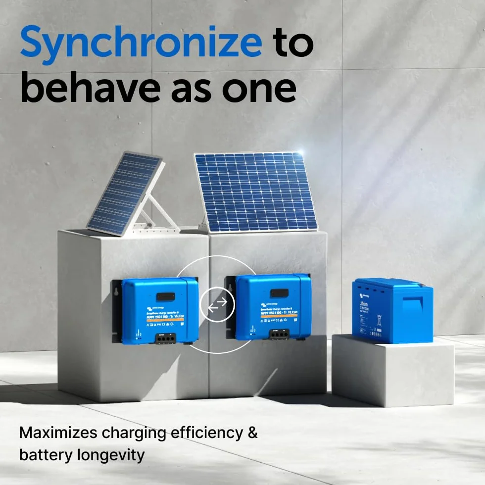 Victron Energy SmartSolar MPPT TR VE.Can 250V 100 amp 12/24/36/48-Volt Kontroler Ładowania Słonecznego (Bluetooth)