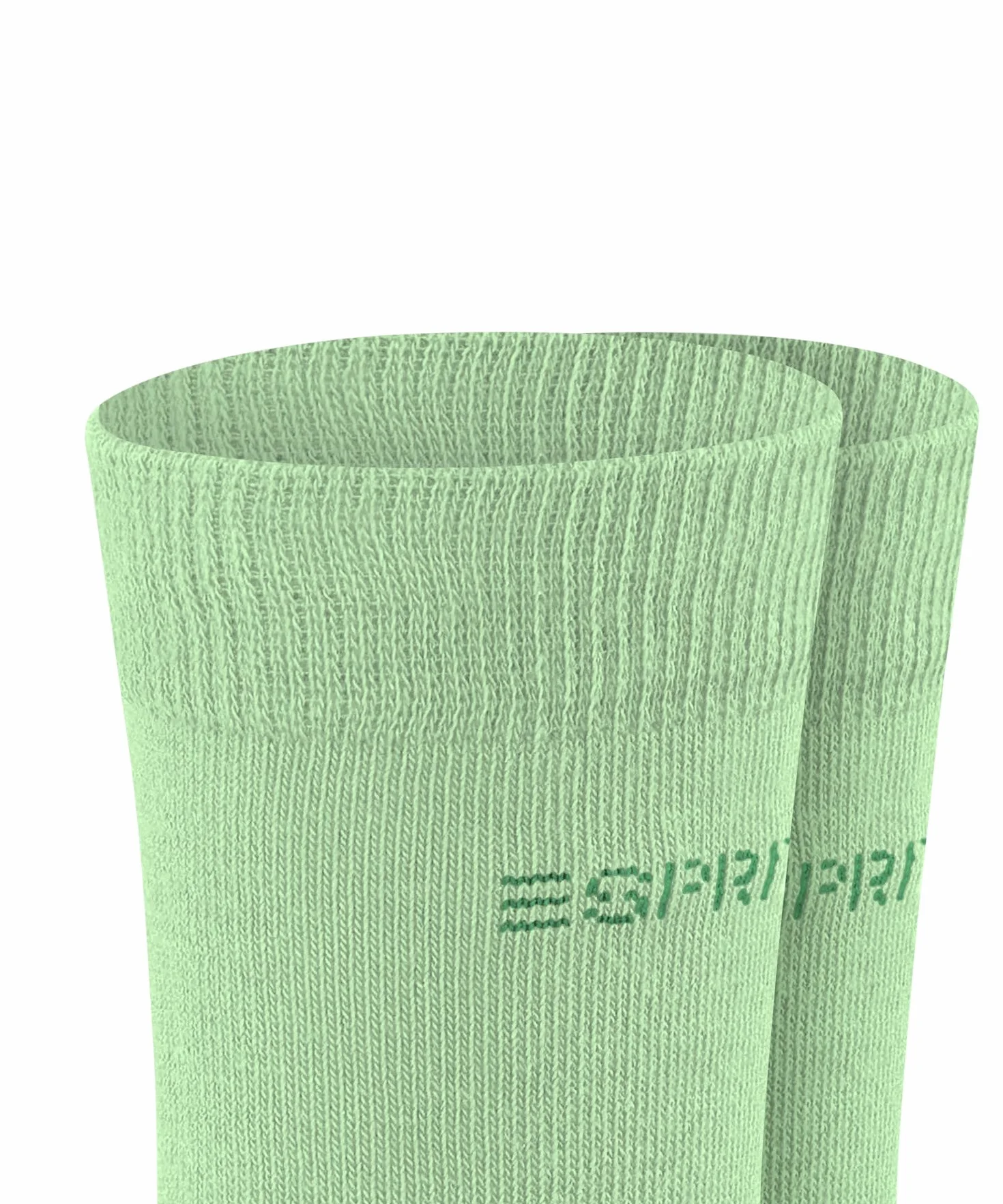 ESPRIT Uniseks - dzieci Skarpety Foot Logo Multipack K So Bawełna jednokolorowe 2 Pak, Zielony After Eight 7134, 31-34