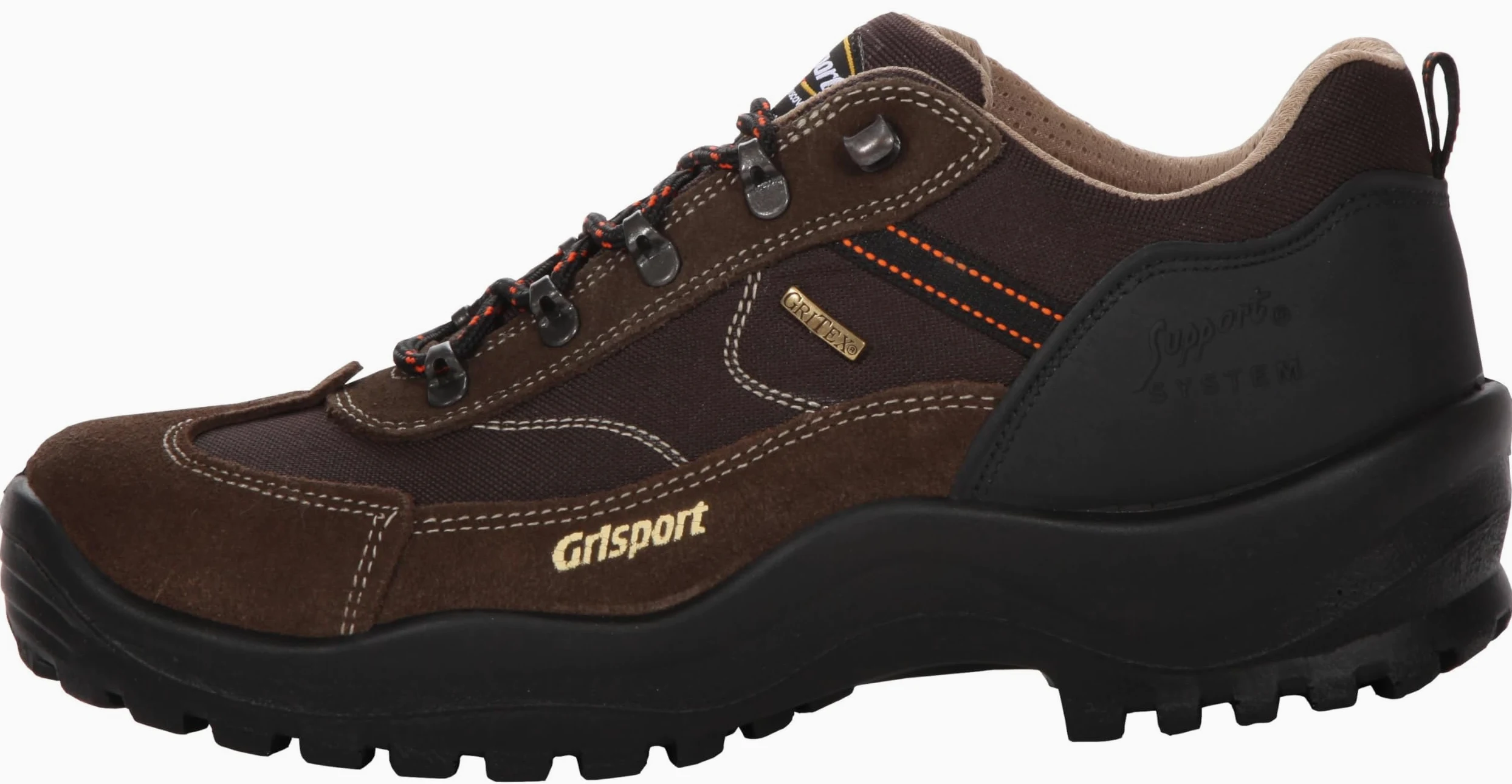 Grisport Outdoor półbuty sznurowane brązowe kombi, brązowy, 45 EU