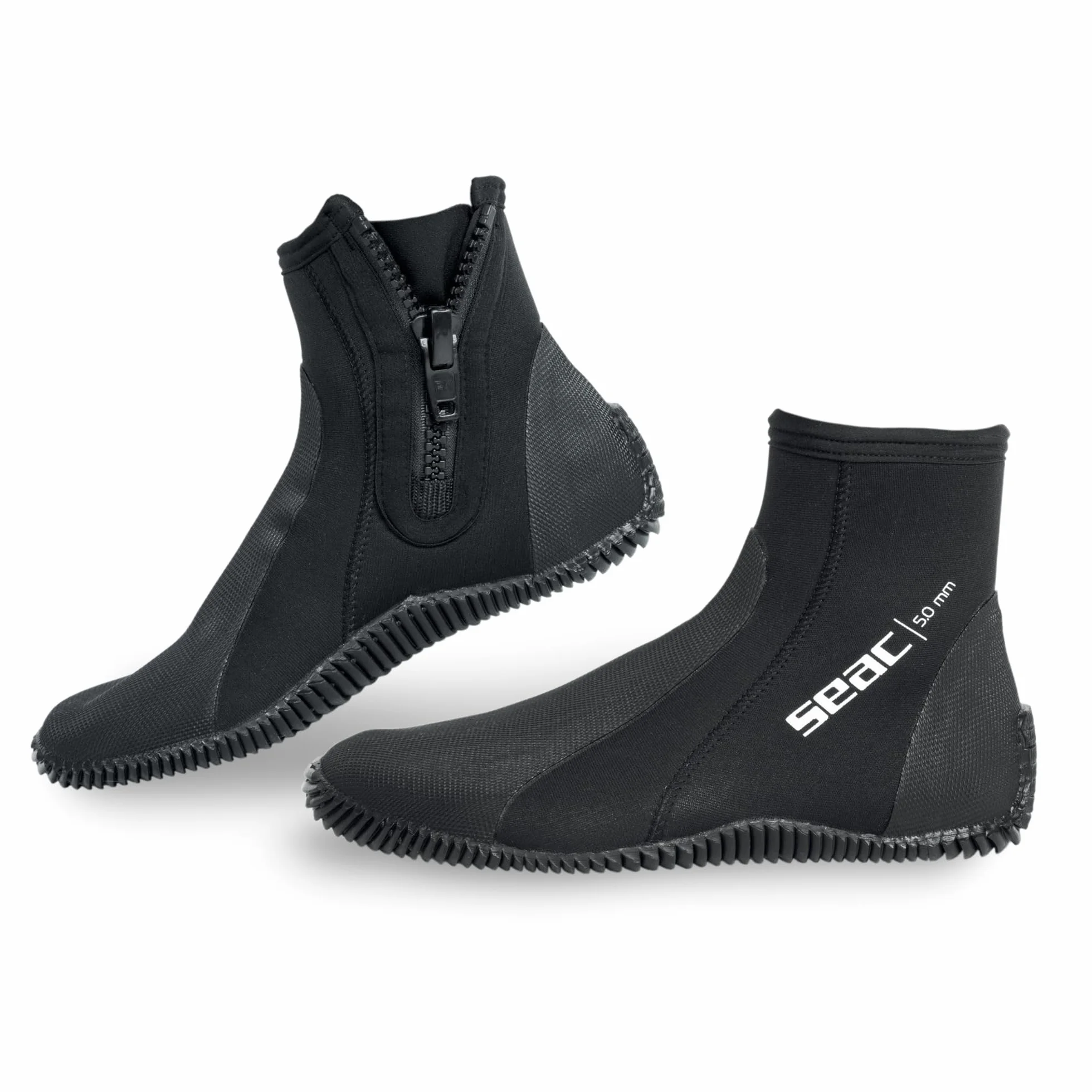 Seac Regular Boot neoprenowe buty 5 mm do nurkowania półsztywna podeszwa ochrona pięty i kostki