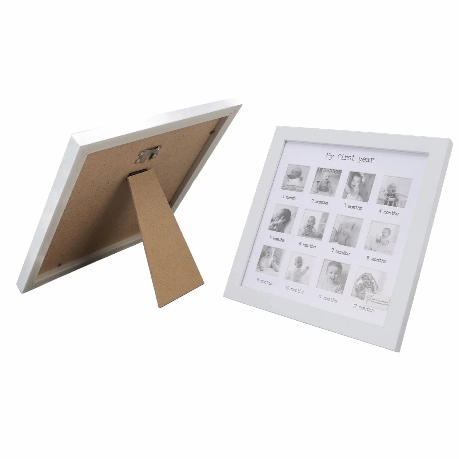 Ramka na zdjęcia pierwszego dziecka, miesięczna ramka na zdjęcia noworodka Precious for Baby Growth Record for Baby Keepsake