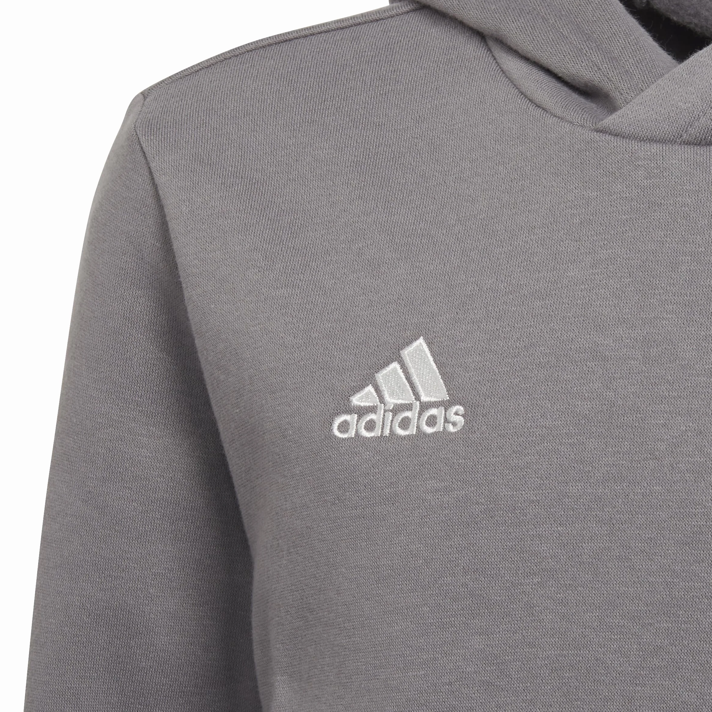 adidas Uniseks - dzieci Entrada 22 Sweat Hoodie, Team Grey Four, 11-12 Years