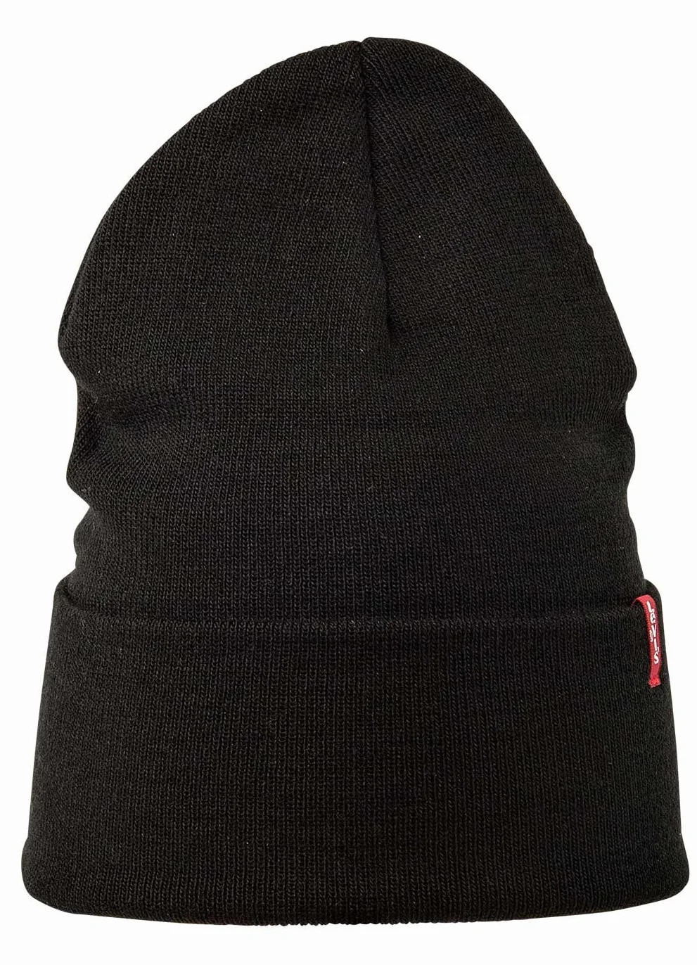 Levi's unisex nowa luźna czapka w czerwona zakładka detal czapka beanie