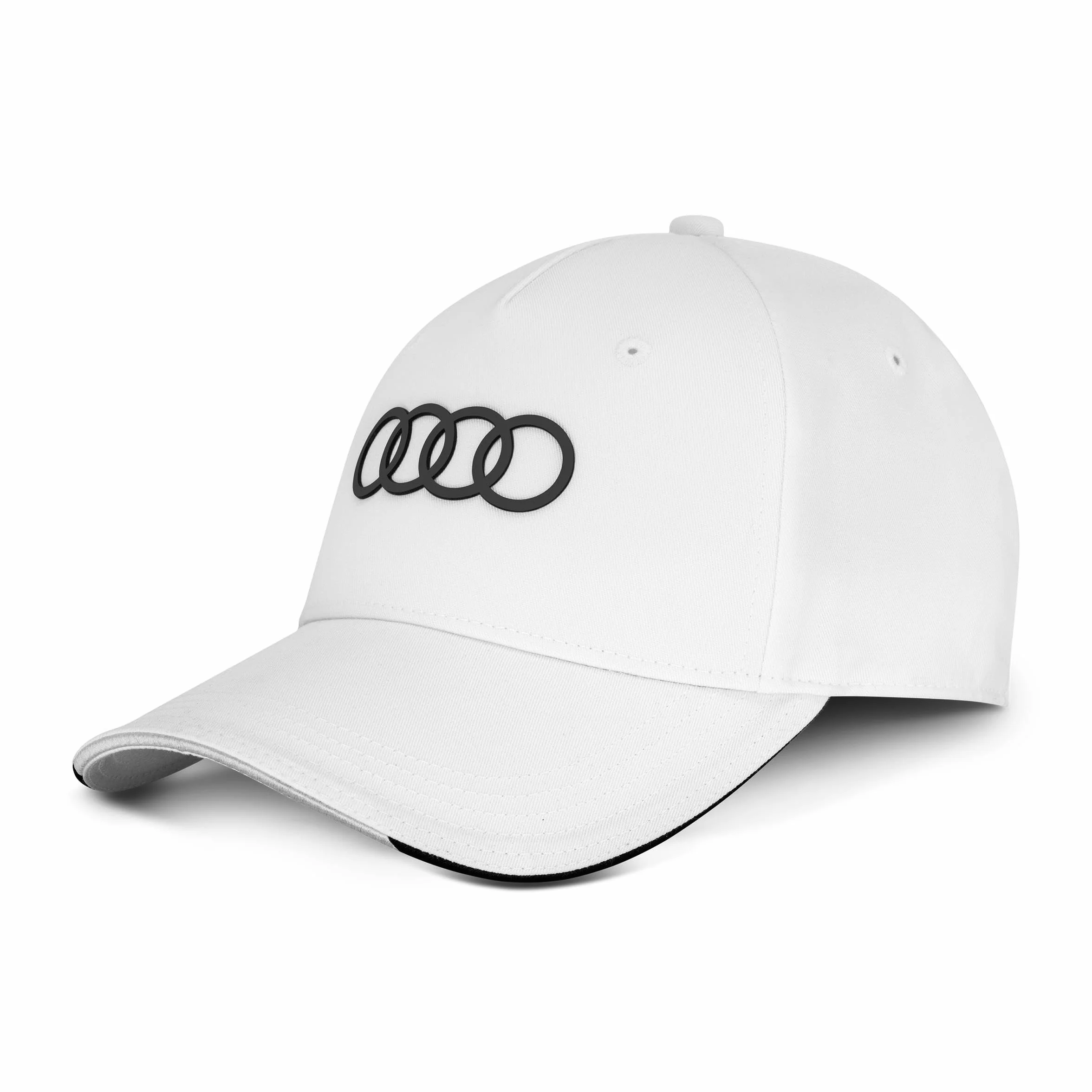 Audi czapka bejsbolowa biała, biały, Rozmiar uniwersalny