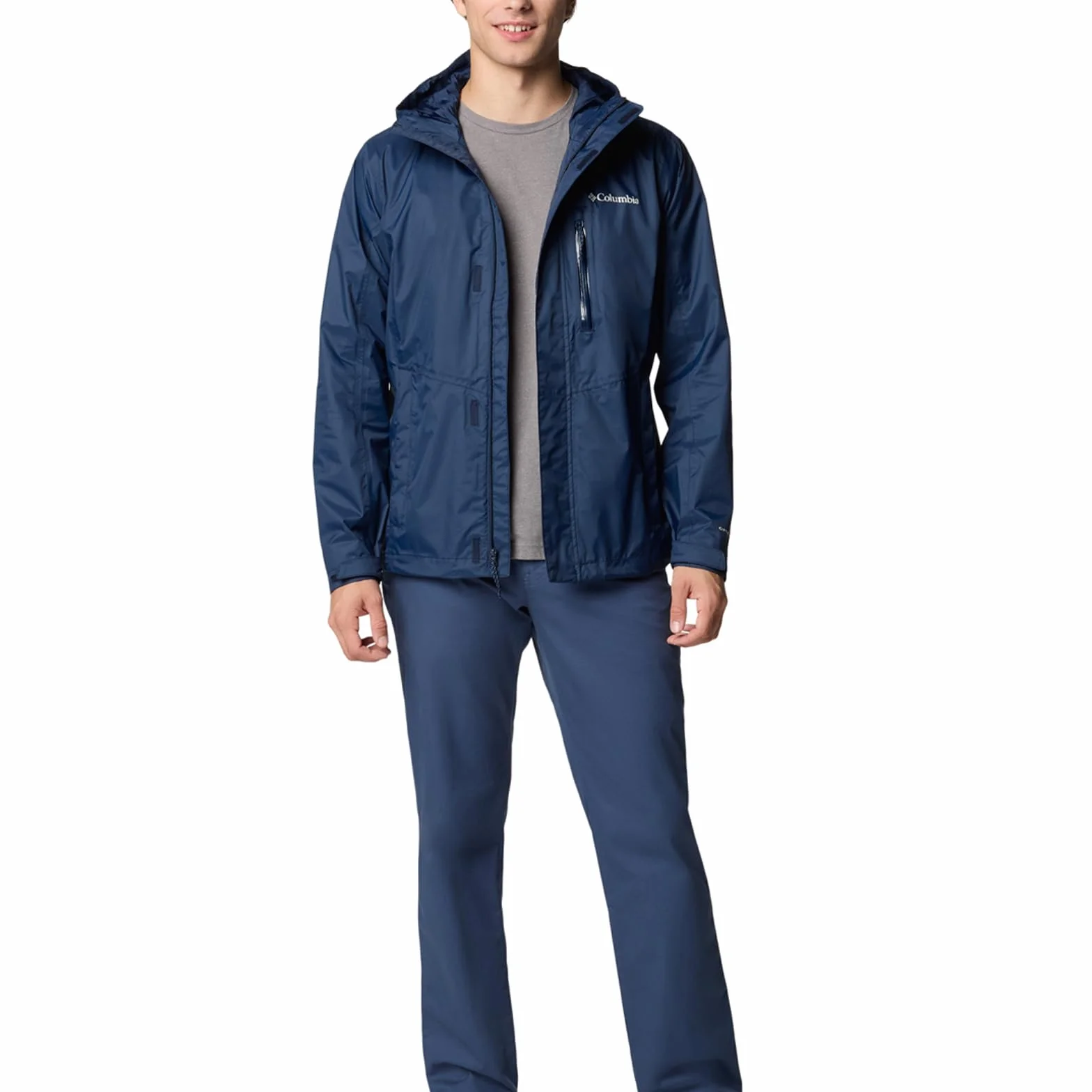 Columbia Męska kurtka Pouring Adventure 3, Collegiate Navy, L