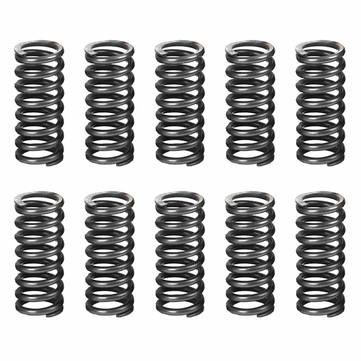 10 sztuka Sprężyna ściskana ze stali sprężynowej 65Mn 0.6x7x15mm - Średnica drutu 0.6mm,Średnica zewnętrzna 7mm,Długość 15mm