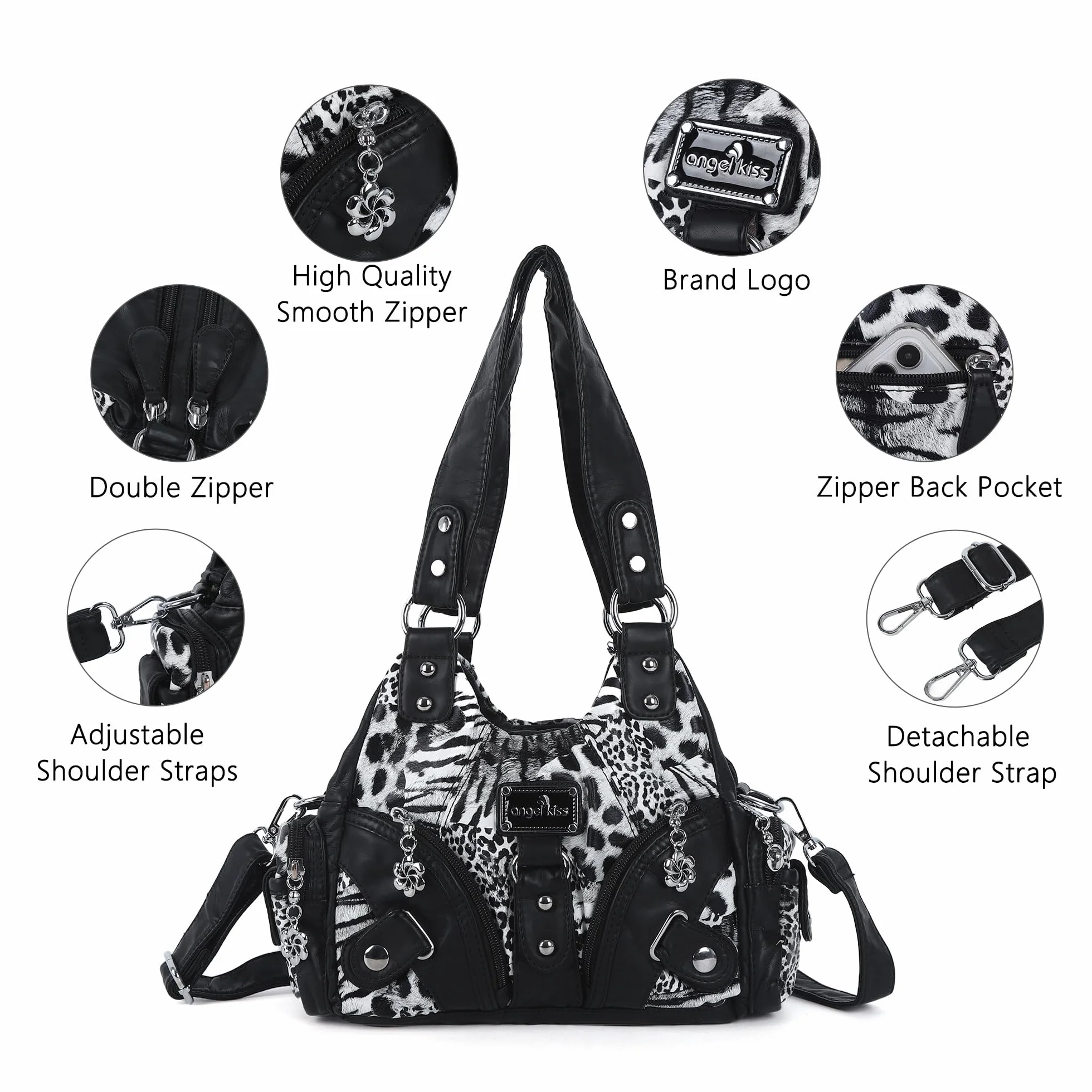Angel Kiss Torba Hobo Kobiety 160922