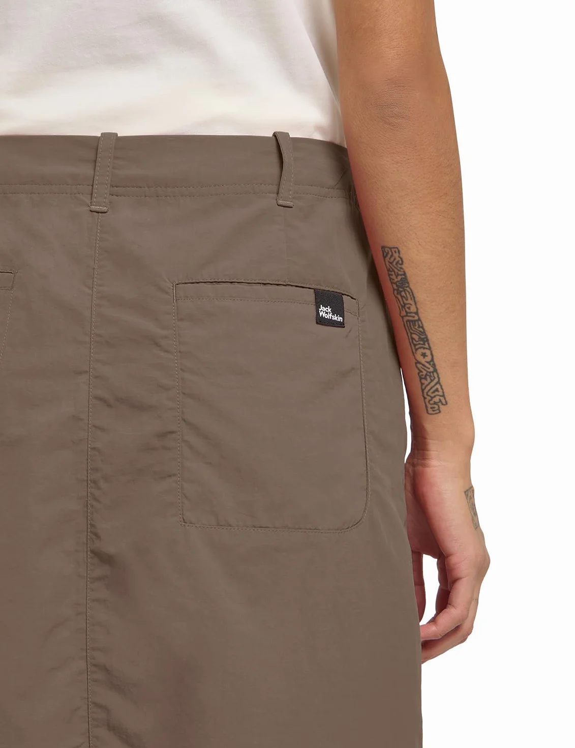 Jack Wolfskin Tihama W Skort damskie Zimna kawa 38