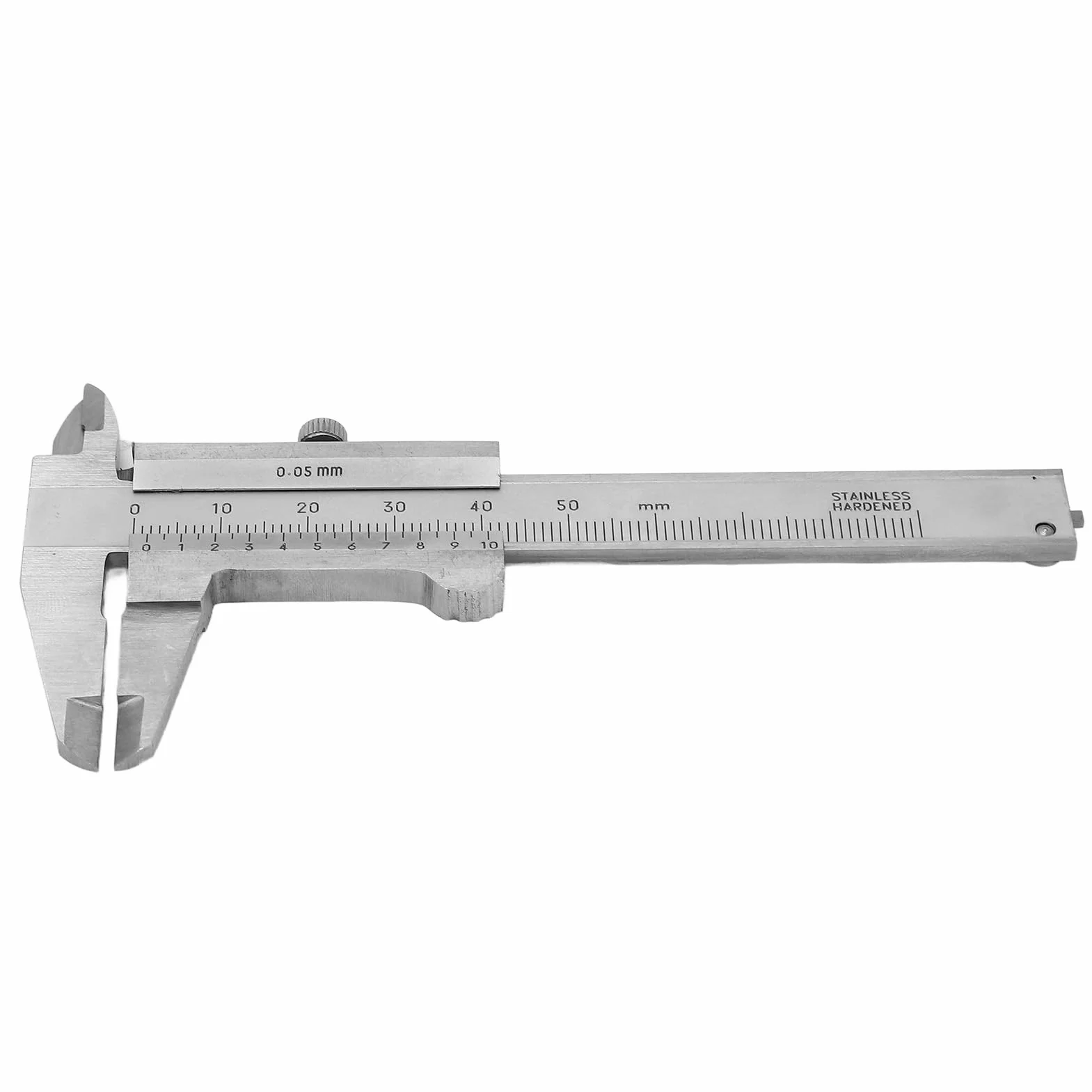 Fafeicy Suwmiarka z Noniuszem, 3-calowa Mini Suwmiarka z 4 Trybami Pomiaru, łatwa w Użyciu, Zakres 0-50 Mm, do Pomiaru Długości, Głębokości, średnicy Wewnętrznej i Zewnętrznej, Idealna do Obróbki