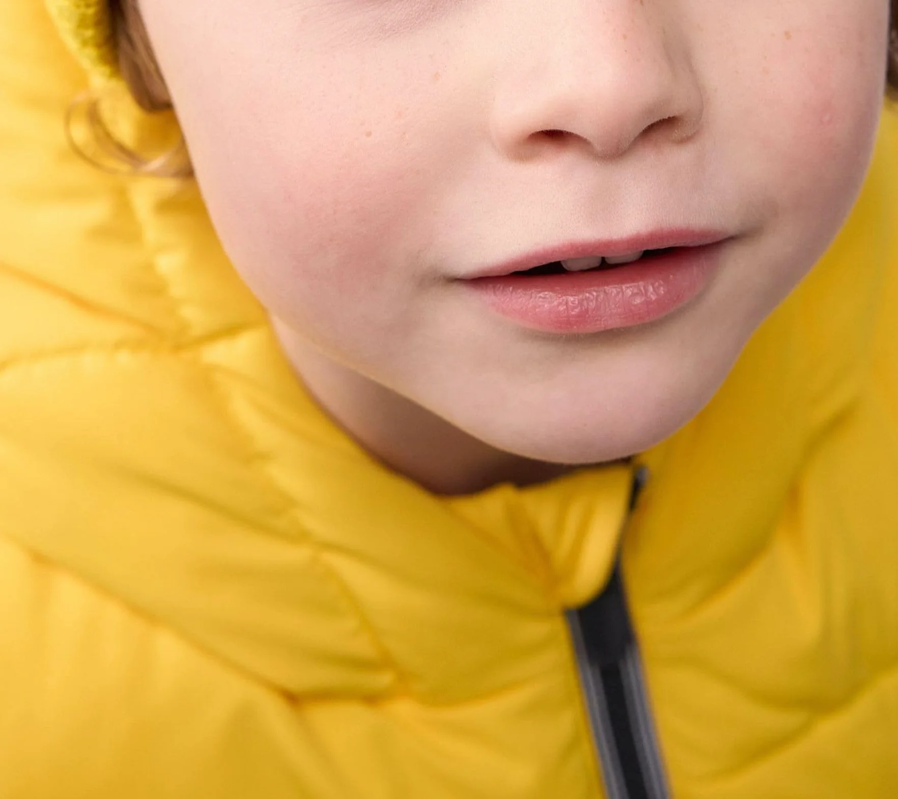 Petit Bateau Czapka dziecięca z dzianiny z podszewką polarową, Żółty, 10-12 ans