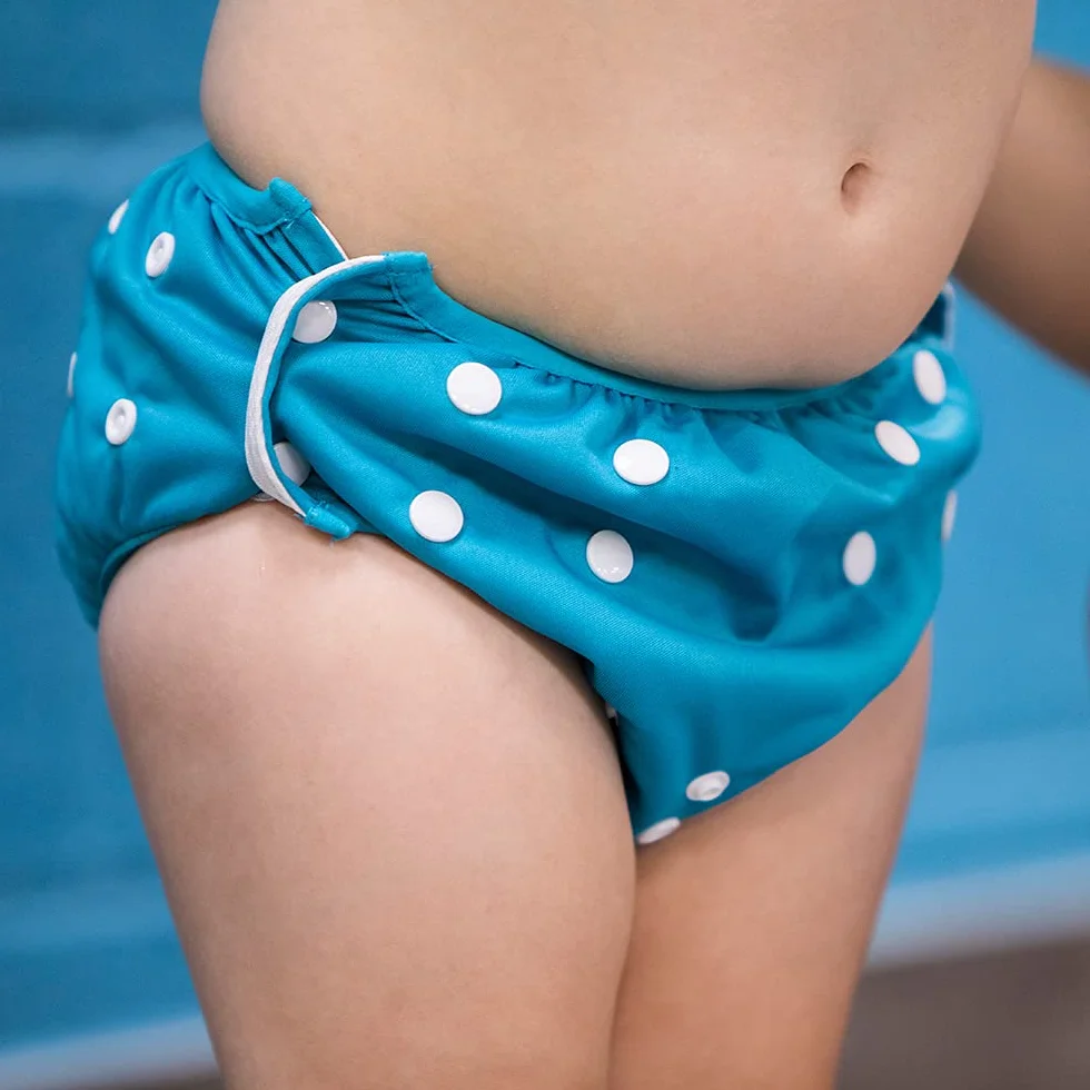 Splash About Unisex Baby Adjustable Swimming Under Nappy dla Małych Dzieci Niebieski