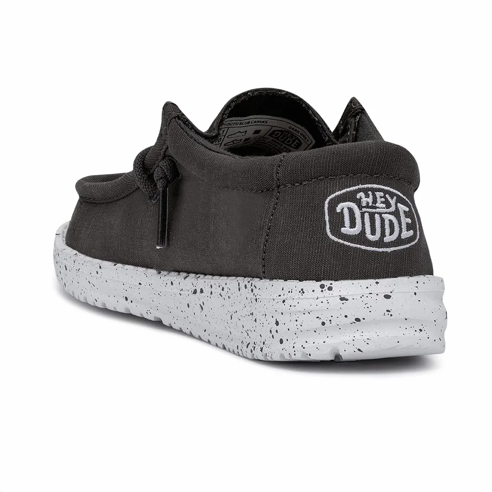 HEYDUDE Chłopcy Wally Youth Slub Canvasmoccasin