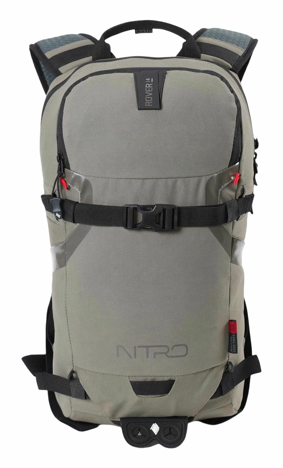 Nitro Rover 14 wielofunkcyjny plecak turystyczny, plecak motocyklowy, woskowany Lizard, 14 l, Woskowana Lizard, 14L, Nowoczesny