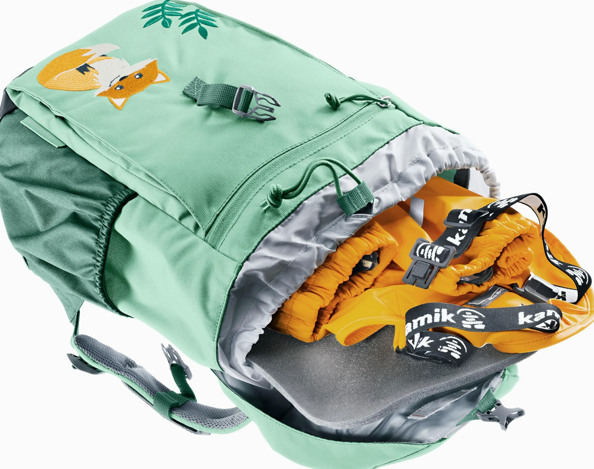 deuter Plecak dziecięcy Waldfuchs, unisex, 14 l, miętowy, Spearmint-seagreen, 14 Long
