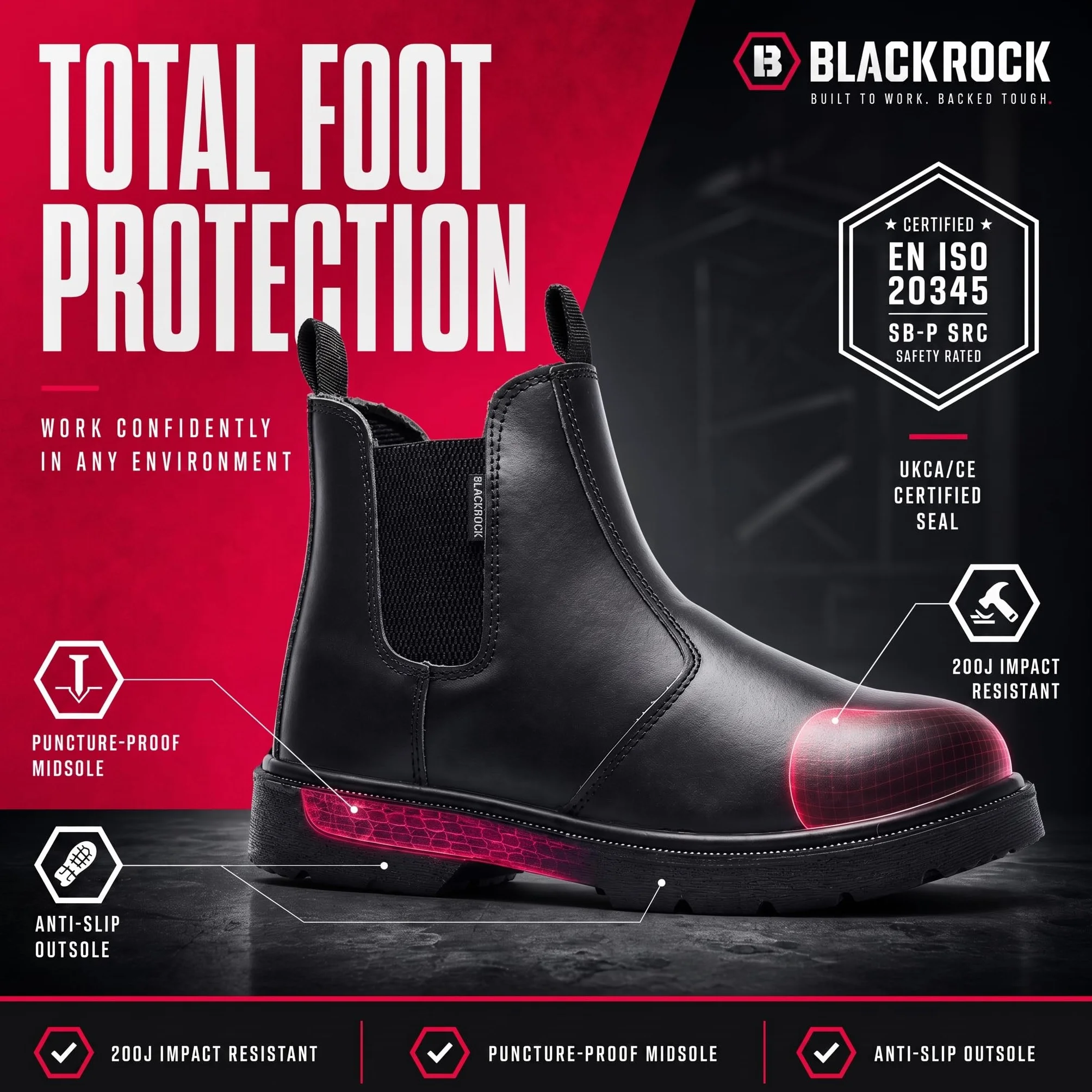 Blackrock Uniseks Sf12bChelsea Boot