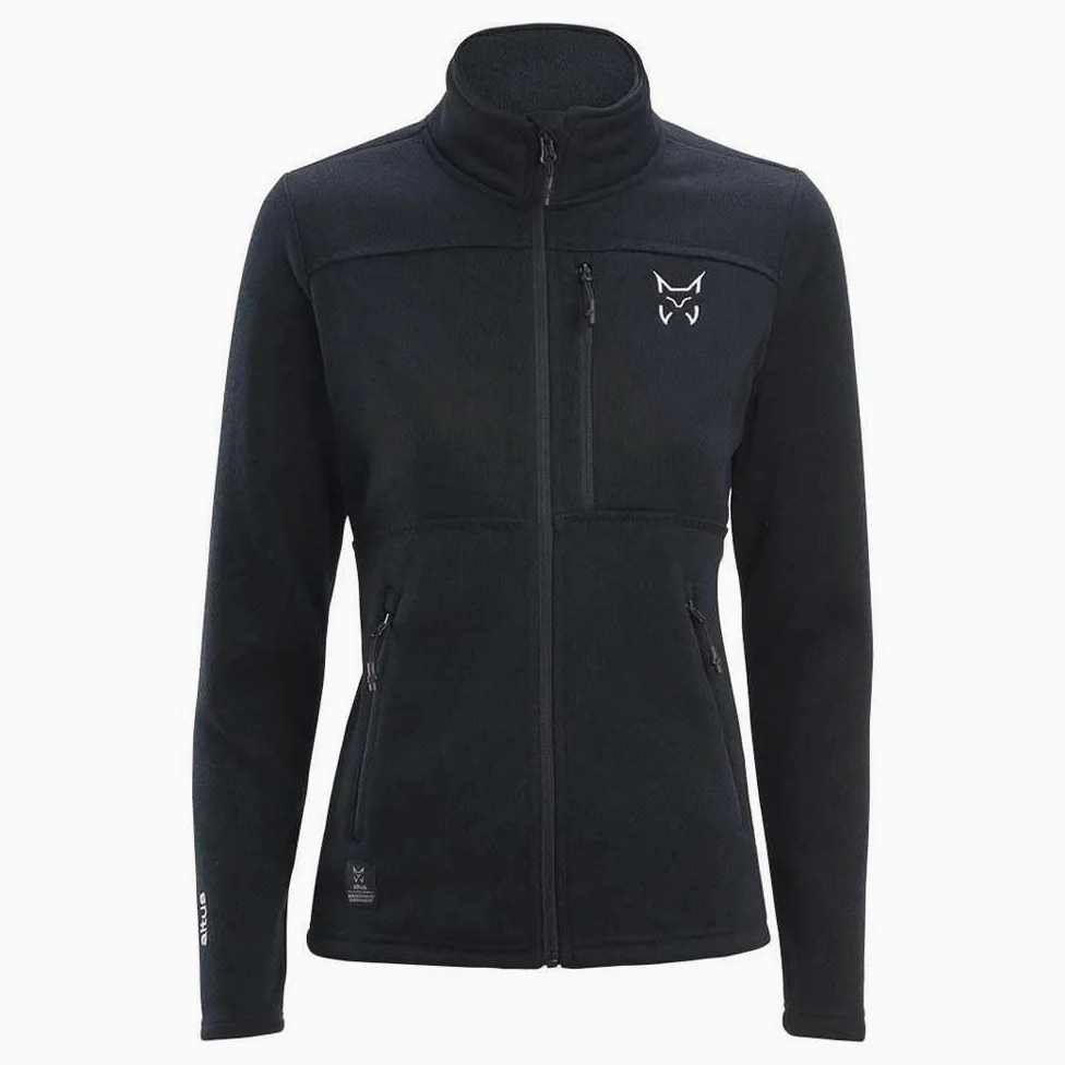 Chaqueta de Punto Cálida Ligera Czarny M