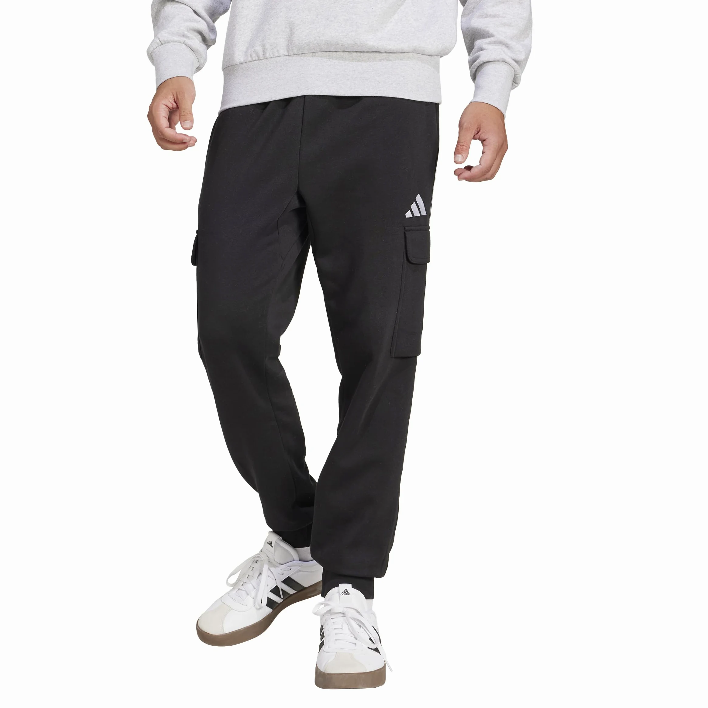 adidas Essentials Feel Cozy Fleece Cargo Pants - Spodnie lekkoatletyczne Mężczyźni