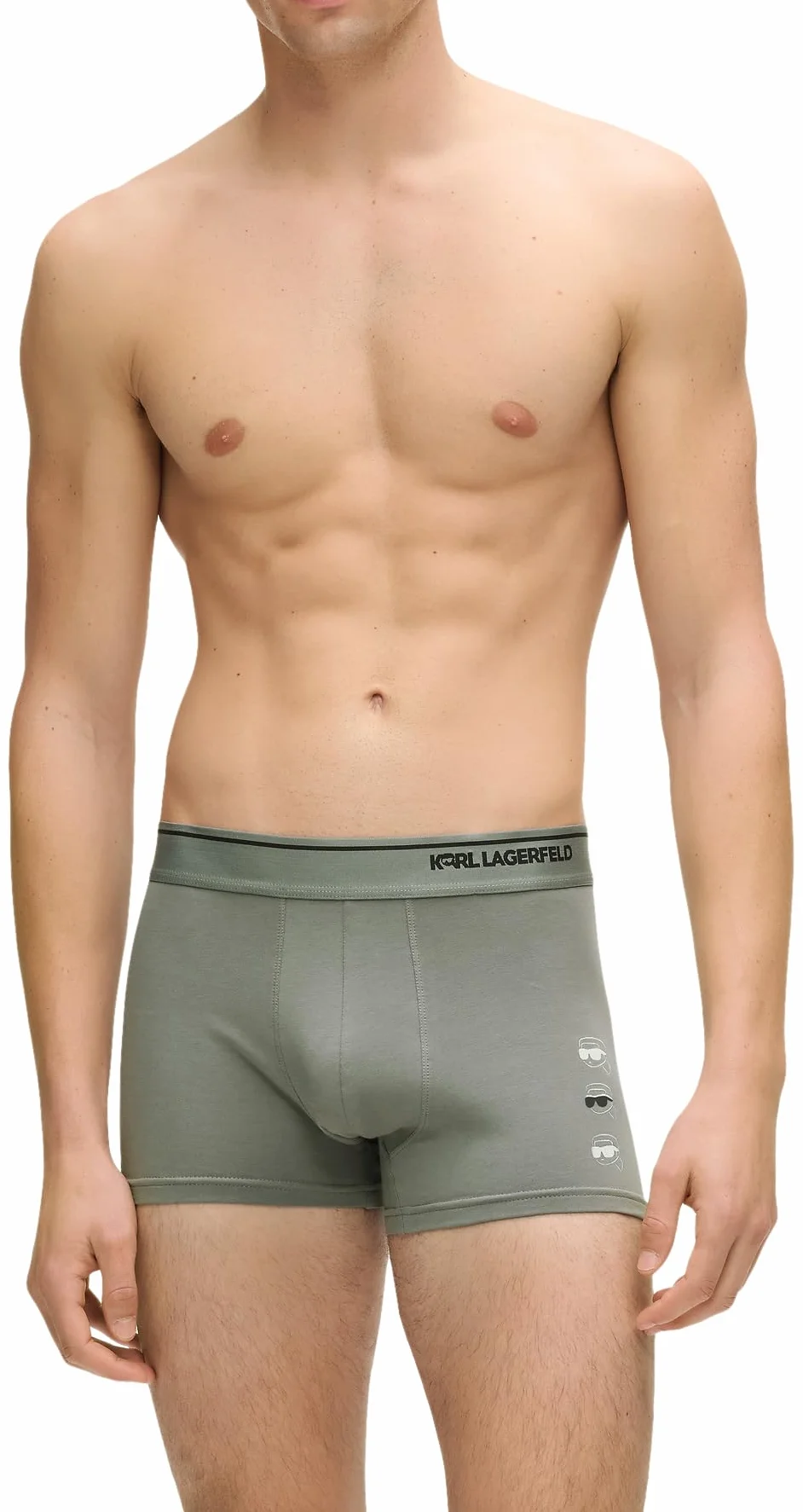 KARL LAGERFELD Trunks Mężczyźni Karl Lagerfeld, Men's, Ikon Fusion Trunk (3 Pack)