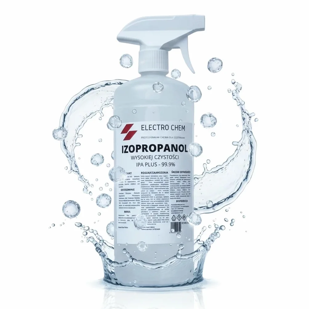 Izopropanol Electro Chem 99,9% - Atomizer - IPA 1L - Najwyższa jakość do elektroniki