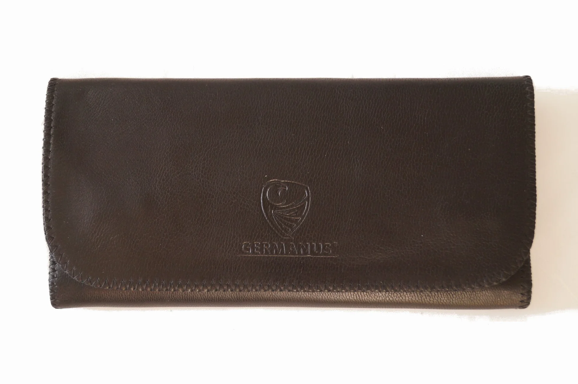 GERMANUS Etui na tytoń z prawdziwej skóry - Made in EU - Ferruginus