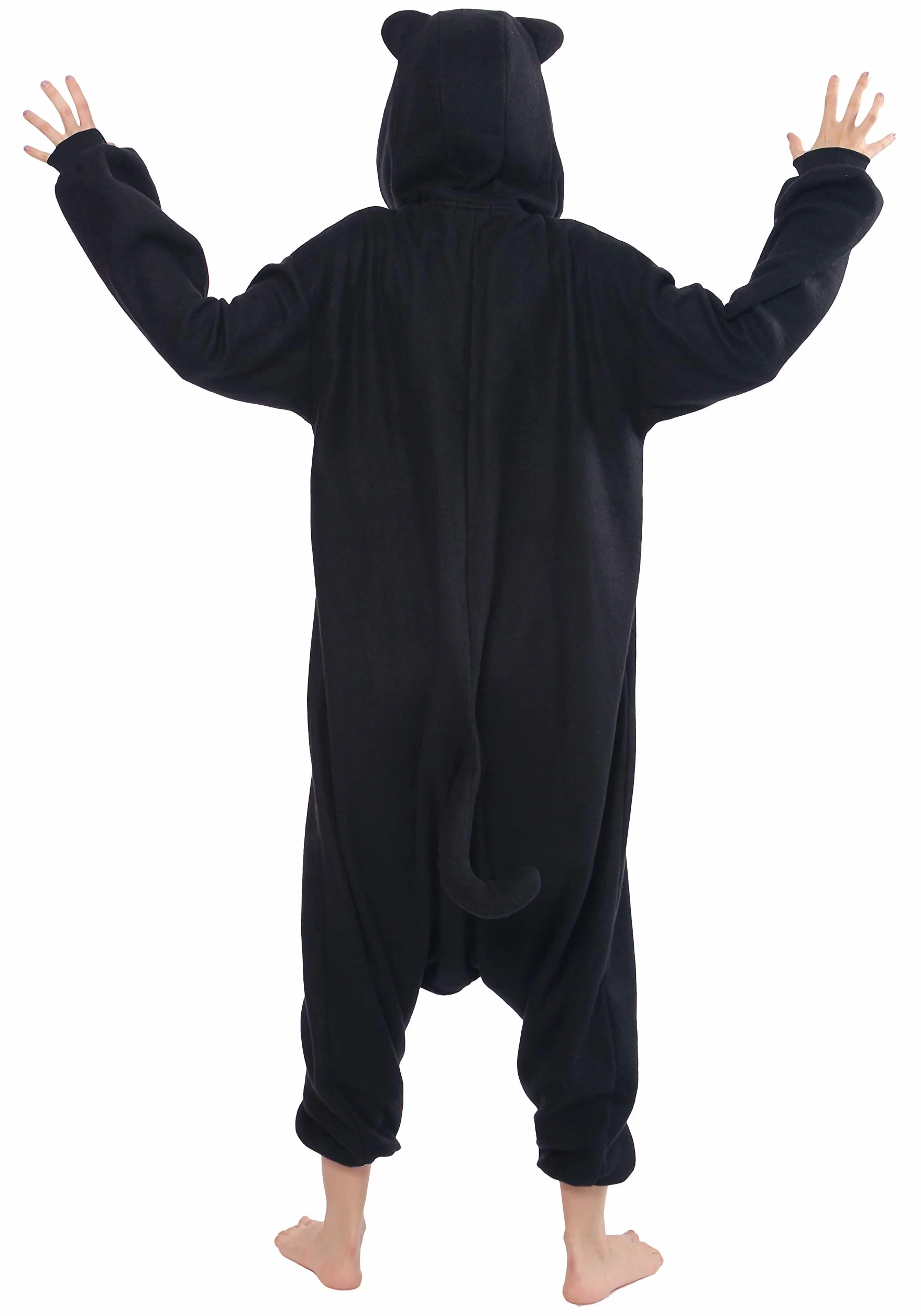 Kigu - Męski Kot Północ Kombinezon - Czarny - Średni, Czarny, M