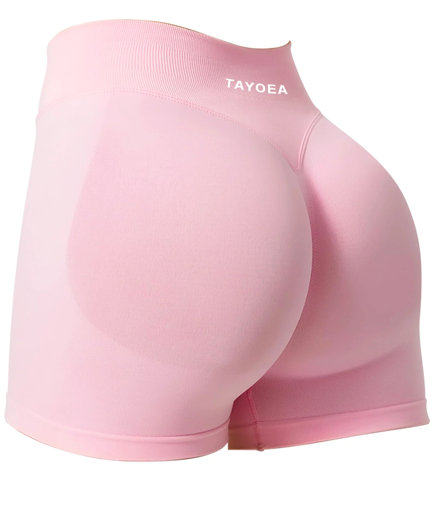 TAYOEA Panie Scrunch Butt Leggingi Pleszczowe Sporty Sportowe Ozroczyste Siłowni Spodne