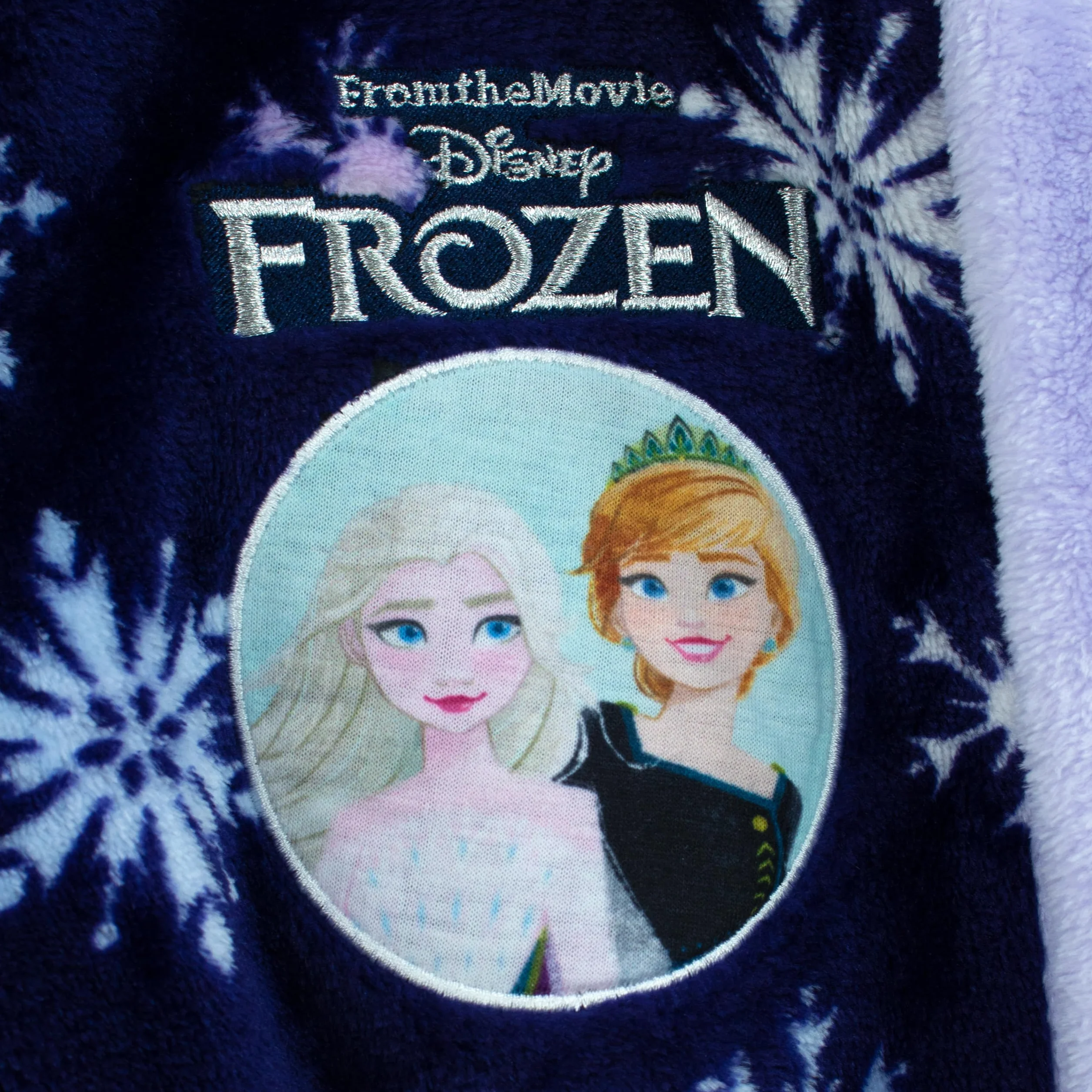 Szlafrok Disney "Kraina lodu" | Szlafrok dla dziewczynek z Anną i Elsą | Królewskie szlafroki dla dzieci | Wiek od 18 miesięcy do 8 lat | Oficjalny produkt "Kraina lodu"