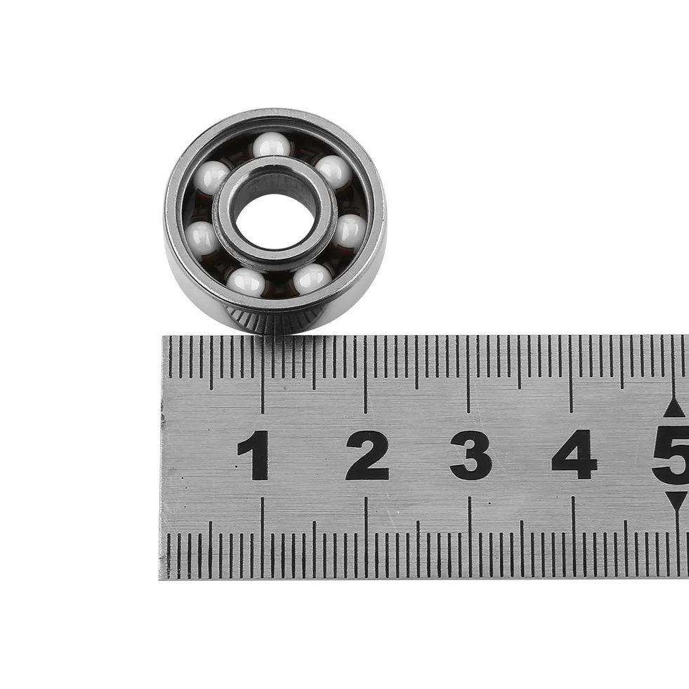 Mini 608 Hybrid Kugellager mit Keramikkugeln für Fingertip Spielzeug 8 * 22 * ​​7mm