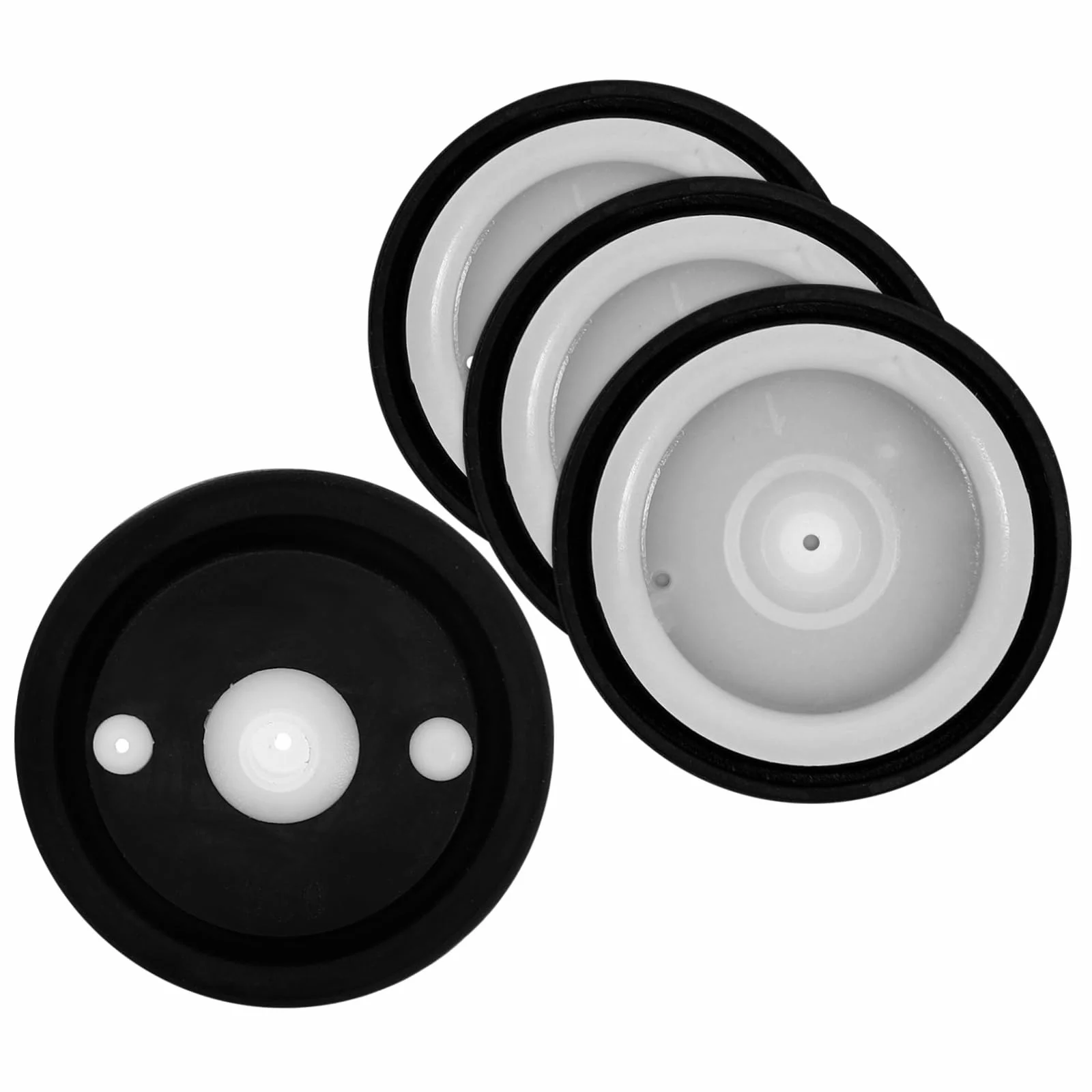 4kawałki Wymienna Membrana Do Zaworu Solenoidowego Uszelka Do Systemów Zasilania Wodą Łatwa Instalacji Zapobiegająca Przeciekom Uniwersalne Zastosowanie