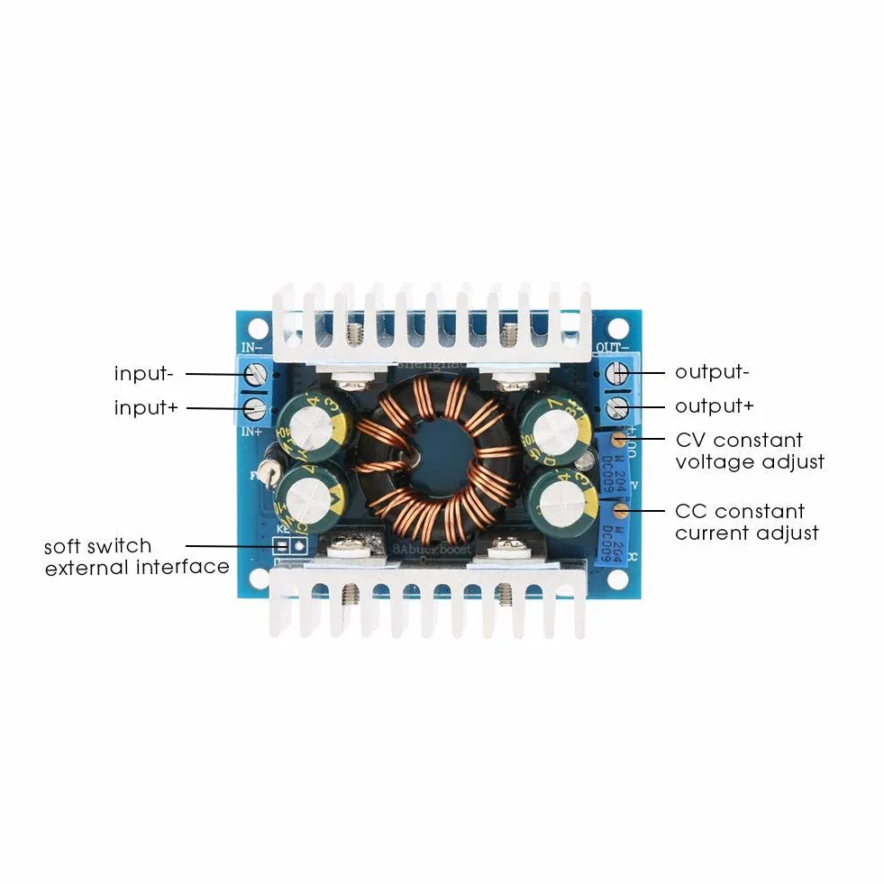 Converter, DC 5-30 V do 1,25-30 V 0,2-10 a automatyczny regulator napięcia Boost/, moduł regulatora napięcia, regulowane zasilanie