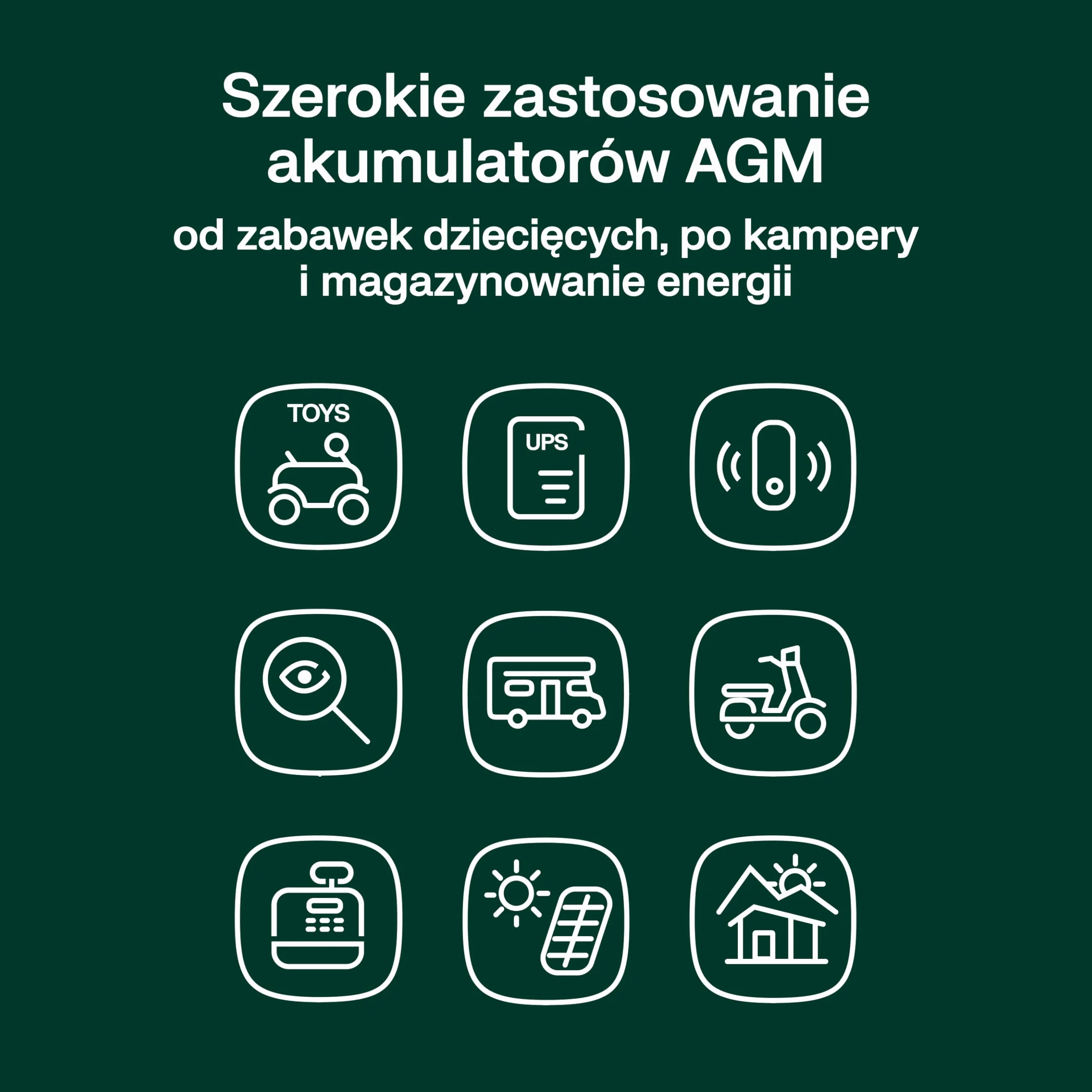 Green Cell® AGM 12 V, 100 Ah akumulator VRLA, akumulator ołowiowy, akumulator zapasowy, akumulator żelowy, odporny na cykl Unbemann Caravan, fotowoltaika, wózek inwalidzki, magazynowanie solarne,