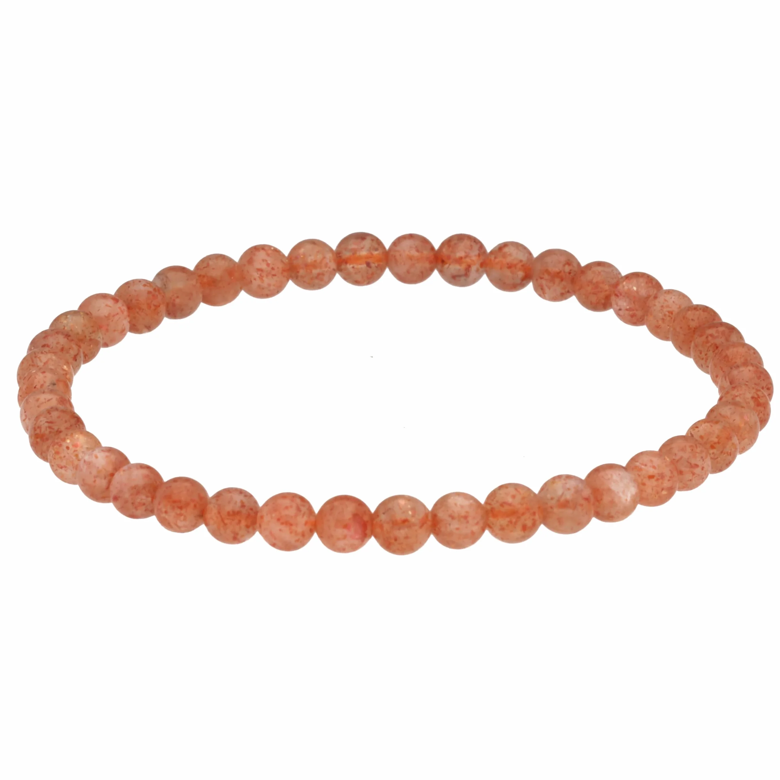 Lebensquelle Plus Bransoletka z kamieni szlachetnych 4-5 mm 19 cm elastyczna