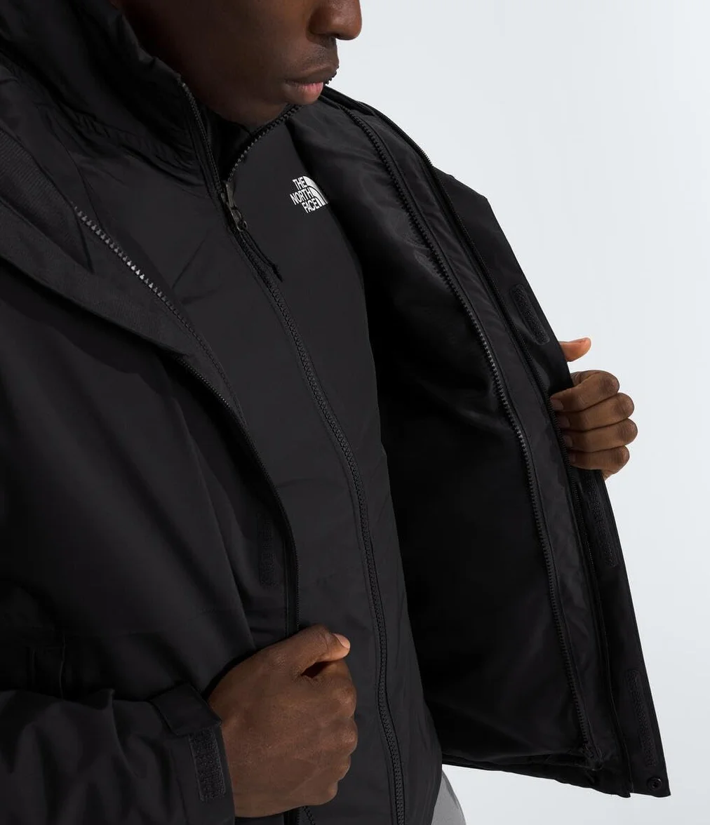 The North Face Męskie Carto Triclimate Kurtka Black/Npf L