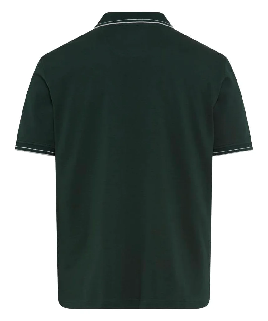 BRAX Koszulka polo Mężczyźni Style Pete Hi-flex Pique Pima Cotton