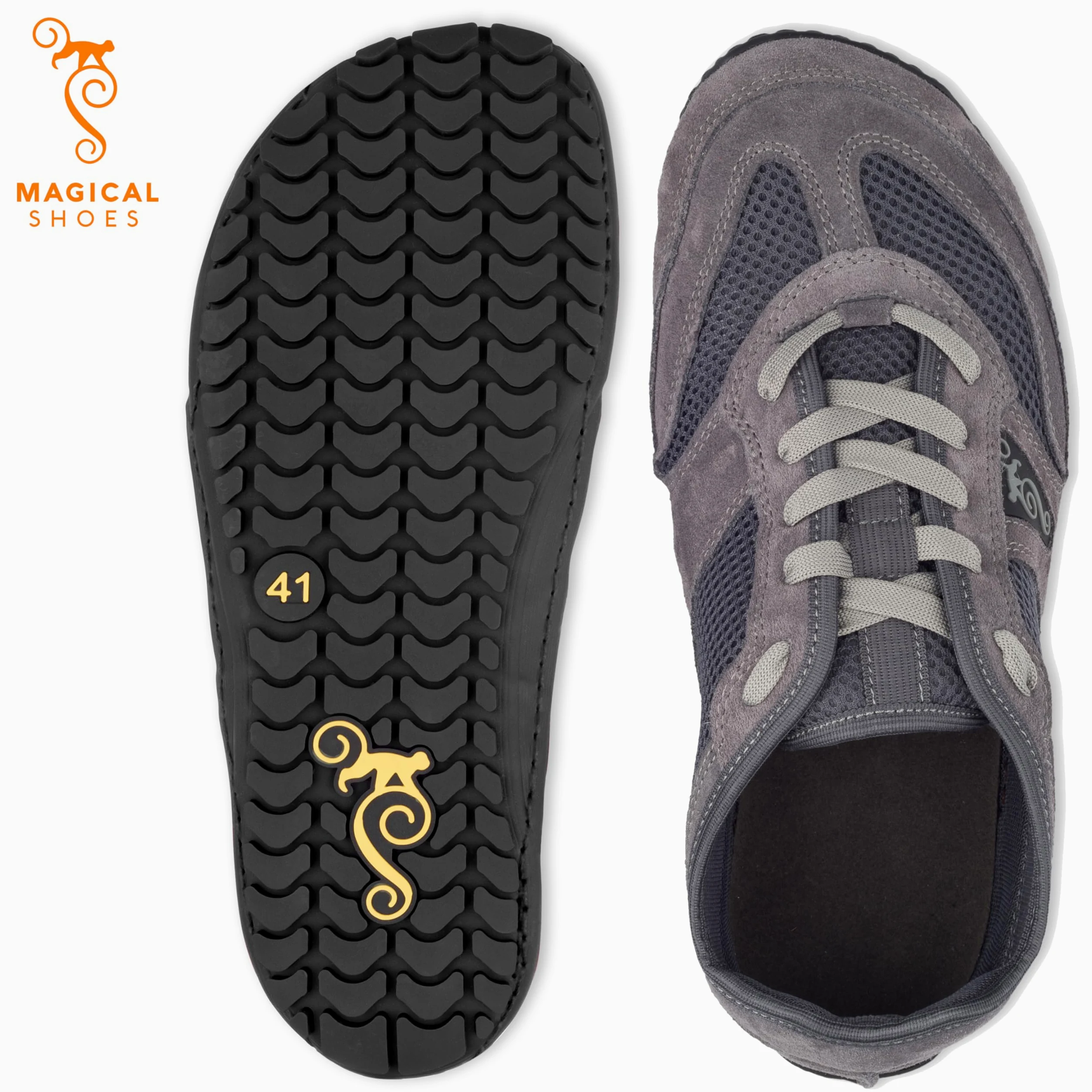 Magical Shoes Męskie Buty Sportowe, Buty Minimalistyczne, Buty Sportowe Zero Drop, Buty na co dzień, Rozmiar 47, Rolling Stone, Explorer 2.0