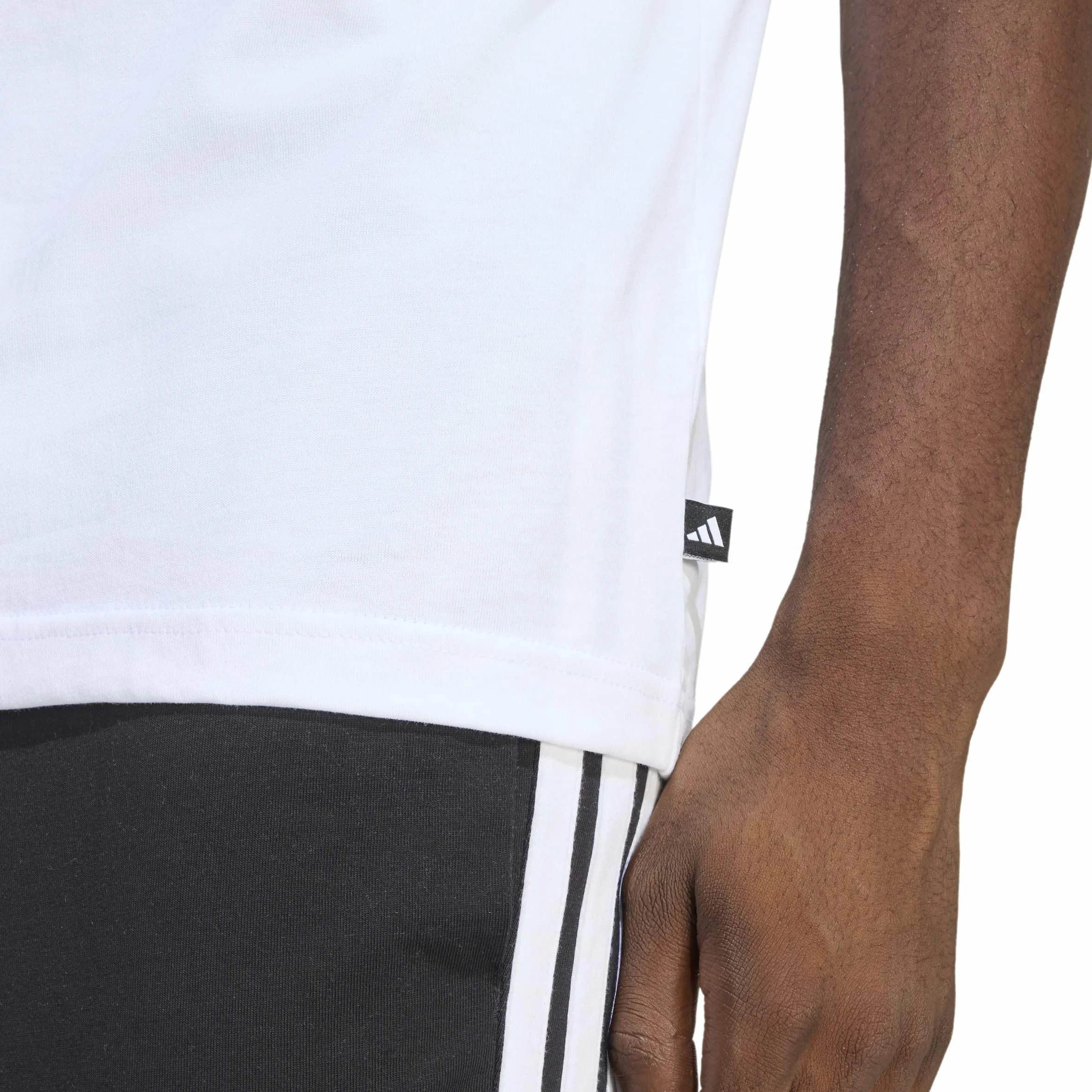 Adidas Heren Camo Modern Logo Graphic T-Shirt White XXL