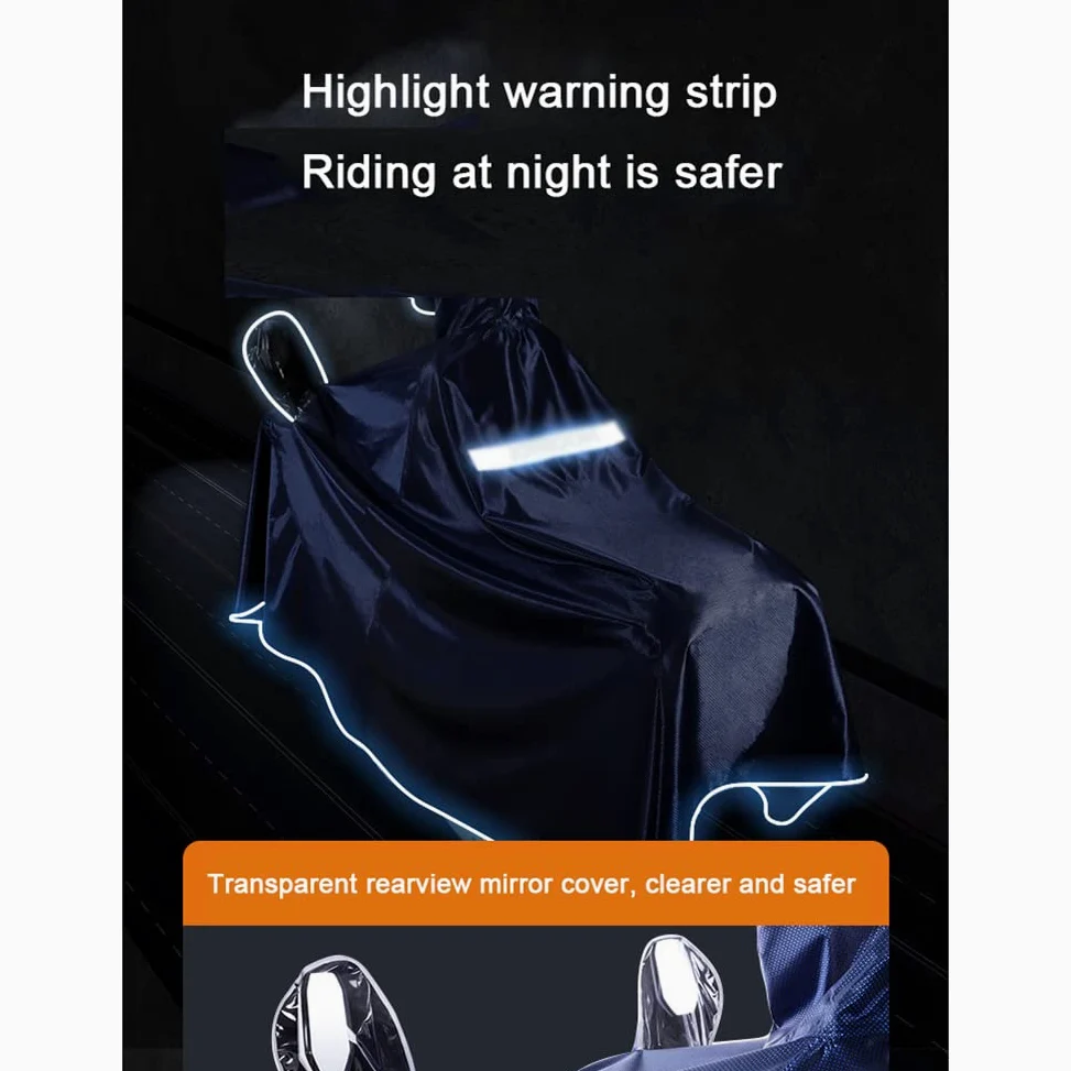 Ponczo dla dorosłych unisex wodoodporne poncho przeciwdeszczowe rower na zewnątrz Ebike motocykl skuter kurtka rowerowa płaszcz przeciwdeszczowy peleryna osłona przeciwdeszczowa