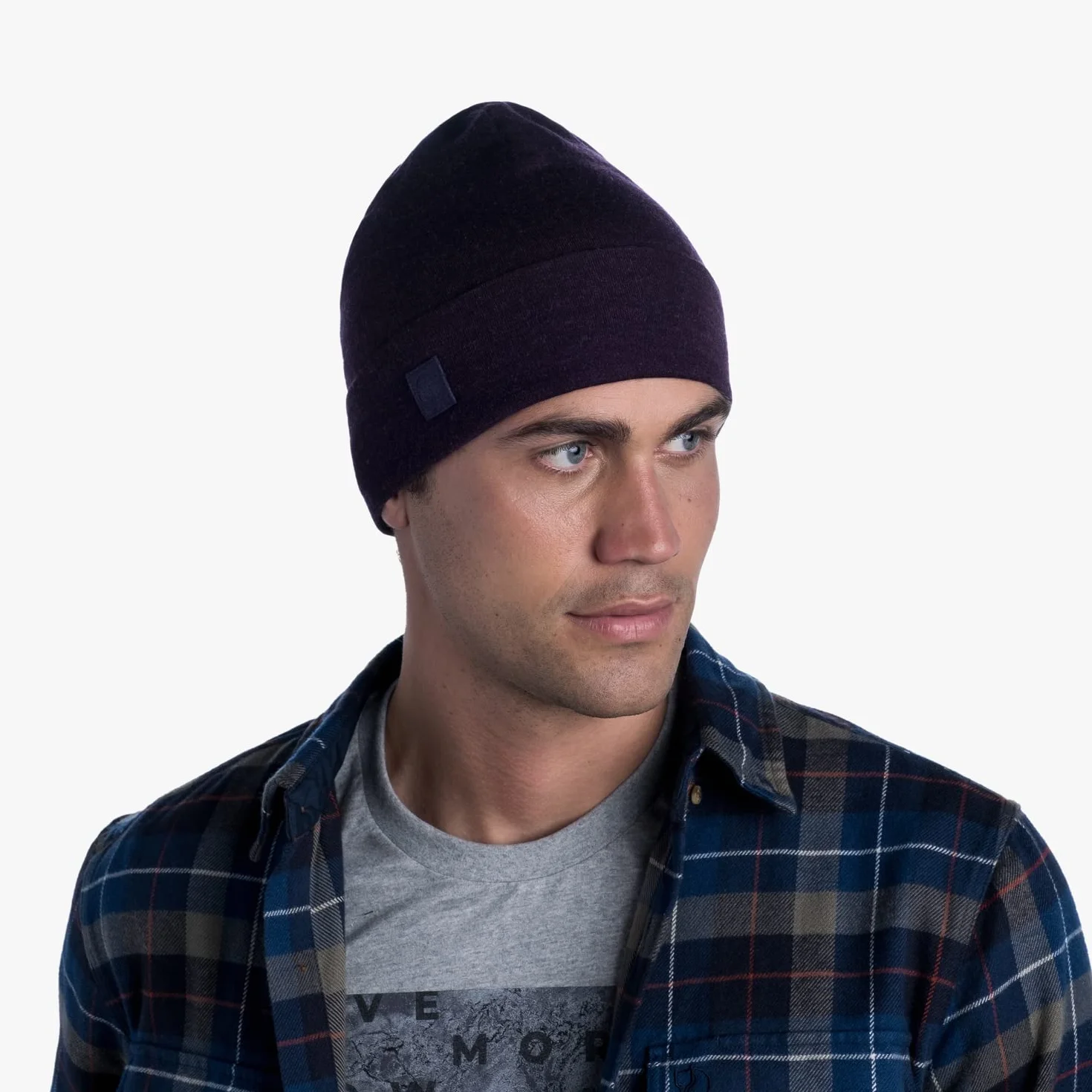 Buff Dla Dorosłych Merino Thermal Czapka Wełniana, Granatowy, 30