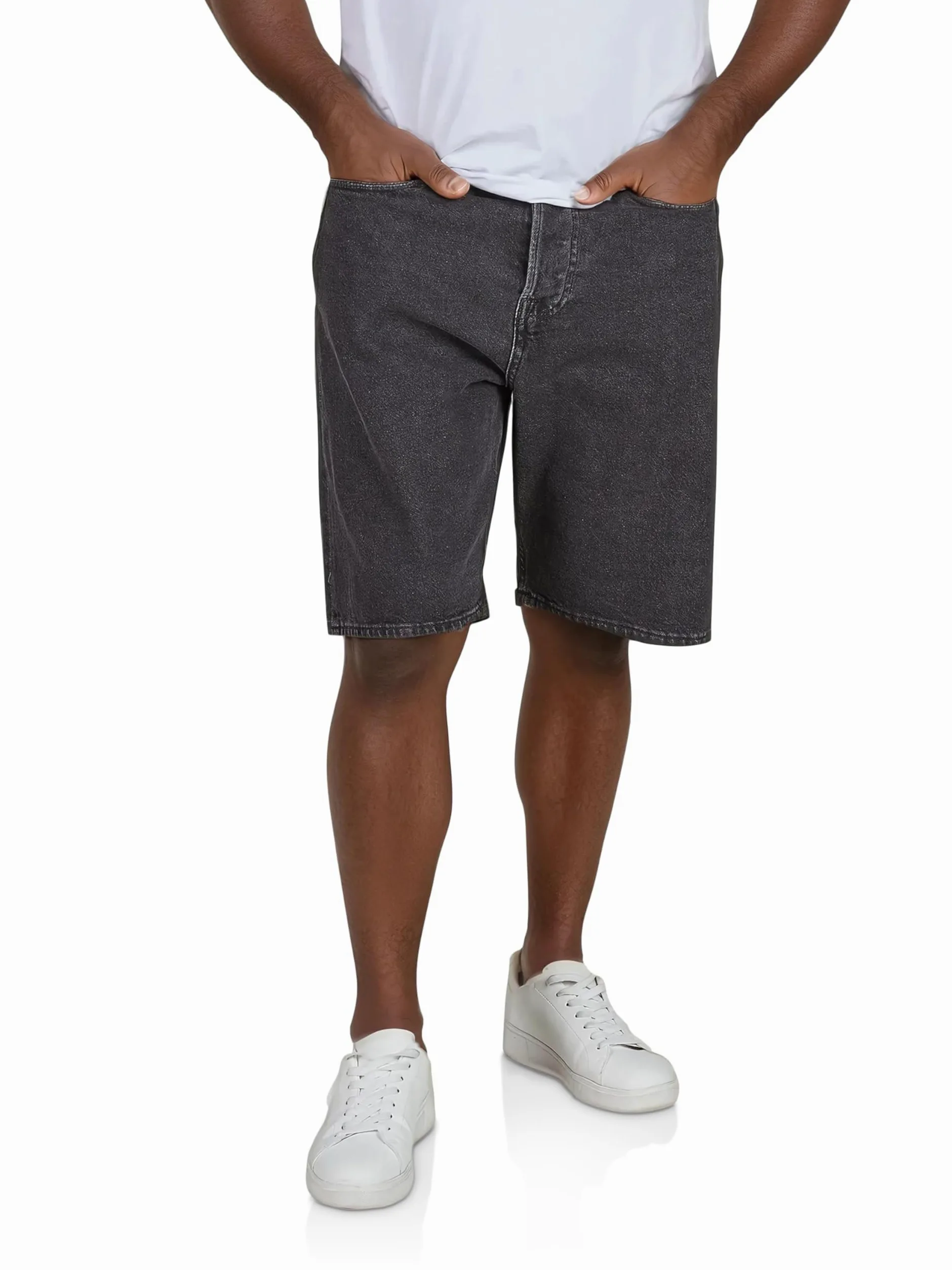 JACK & JONES Jeansy męskie Baggy Fit JJIALEX JJCOOPER krótkie spodenki bermudy szorty letnie denim jednokolorowe czarne niebieskie szare S M L XL XXL