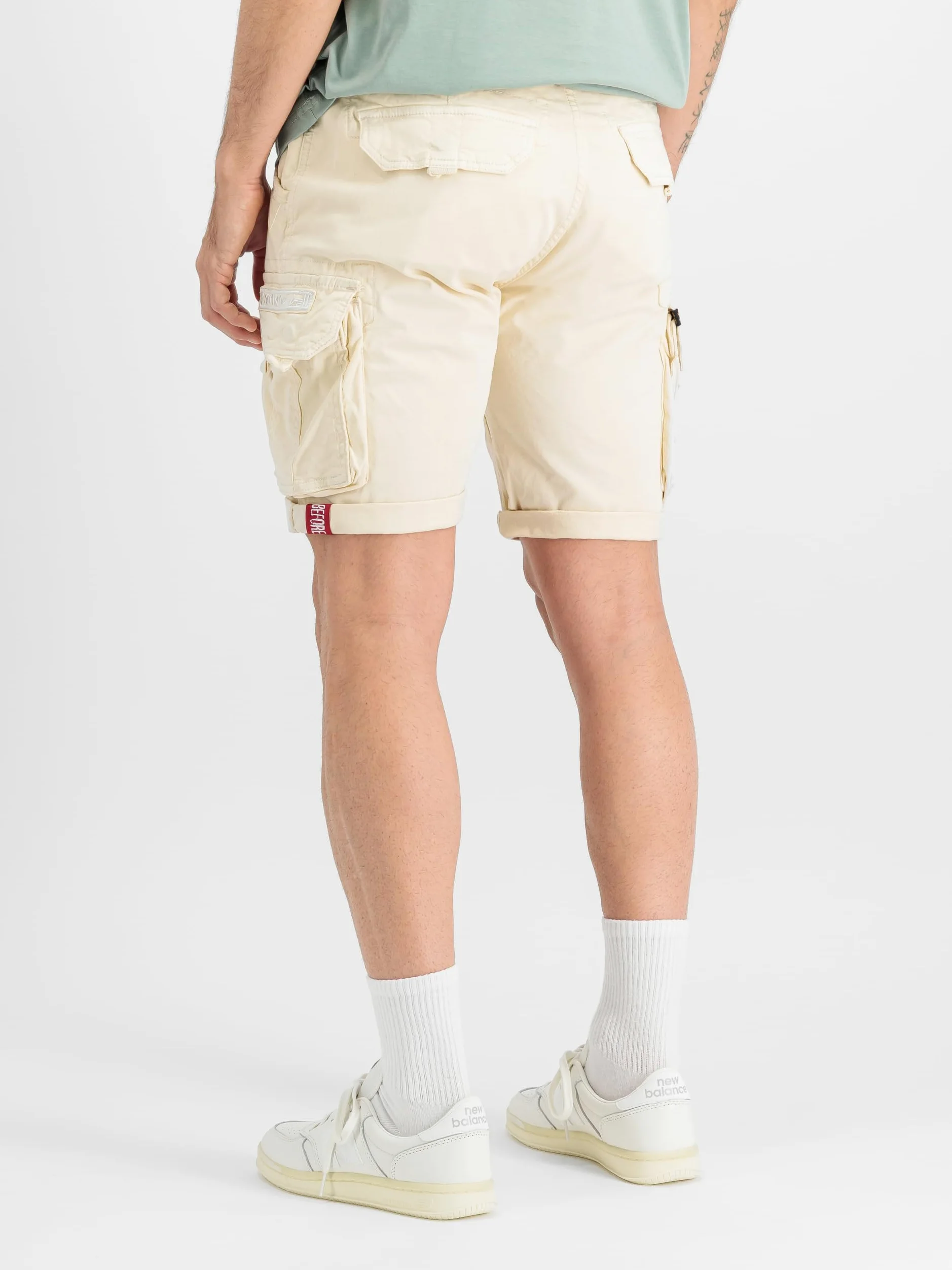 ALPHA INDUSTRIES Alpha Industries Crew Short Męskie Krótkie Spodenki - Szorty cargo Mężczyźni