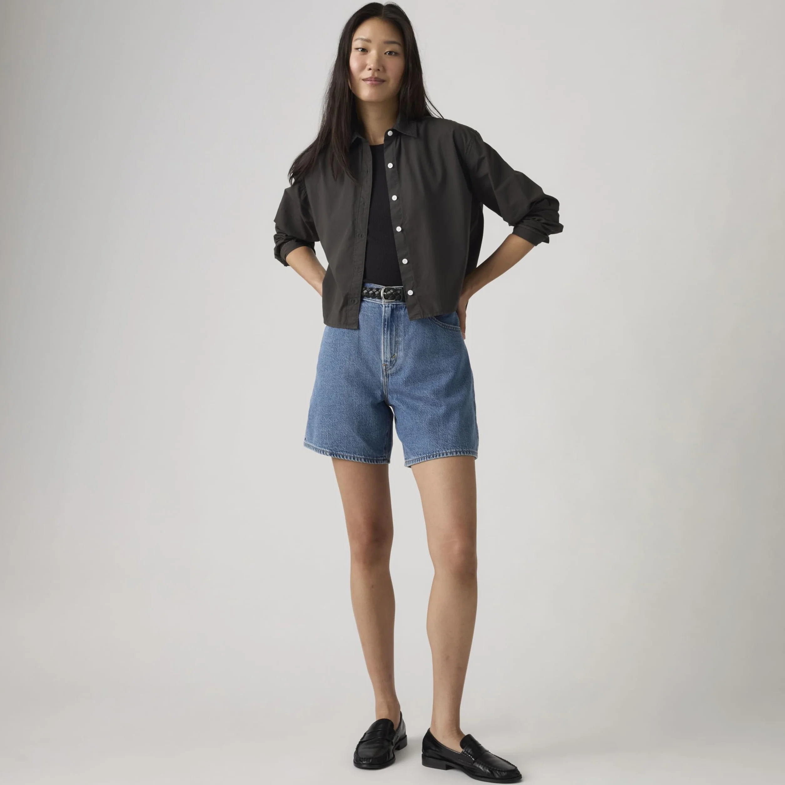 Levi's High Baggy Short - Shorty Kobiety