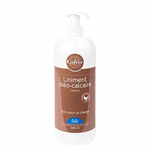 Gifrer Liniment Stabilizowany Oleocalkal 900 ml - Zestaw 3 butelek z pompką 900 ml