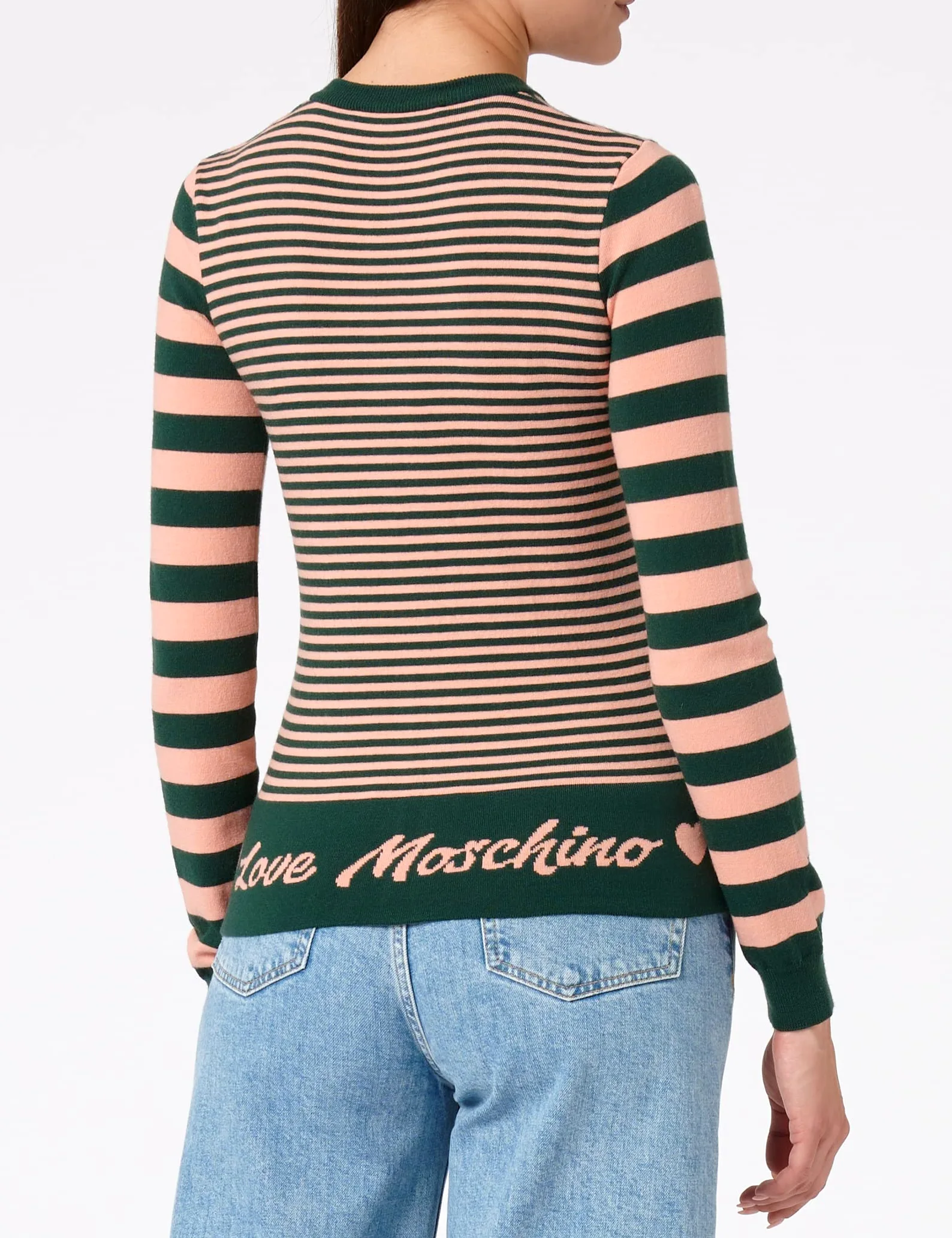 Love Moschino Kurtka Kobiety Kurtka Zapinana Na Zamek Z Mieszanej Wełny
