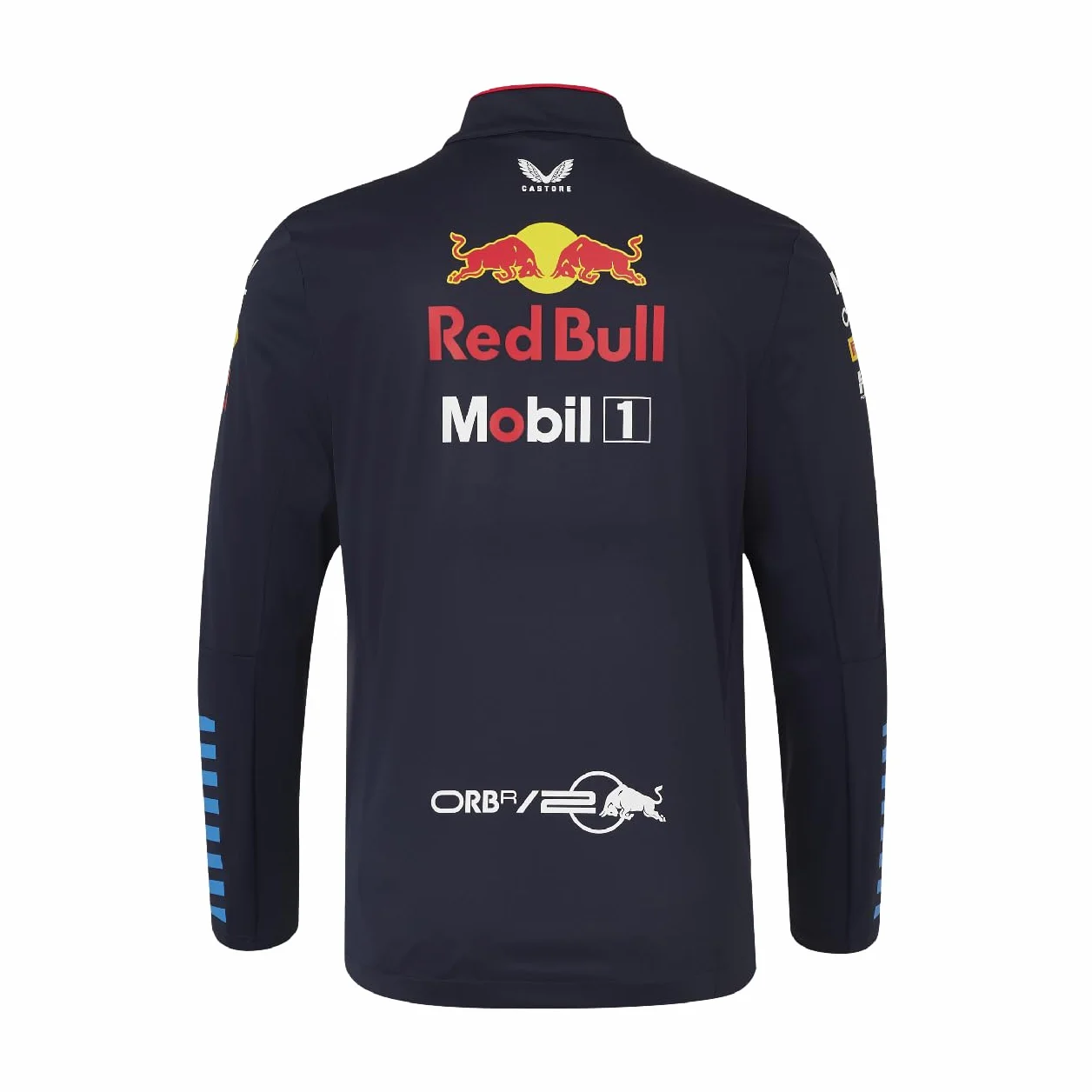 Red Bull Racing Formula One Team oficjalny produkt Formuły 1 2024 - Replica Team kurtka softshell z zamkiem błyskawicznym na całej długości, nocne niebo - unisex