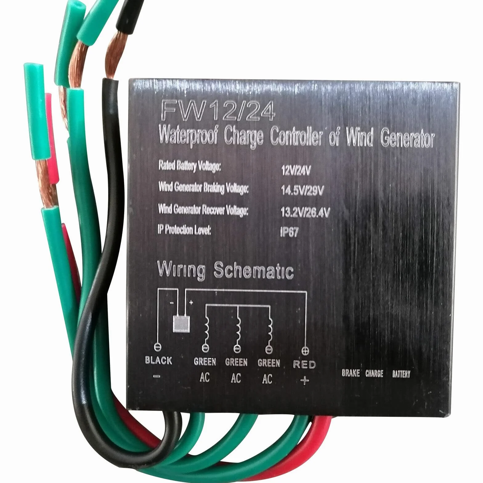 Turbina wiatrowa 400 W, 12 V, 3-fazowa, pionowa, maglev, turbina, 3 łopaty, wiatr, turbina, wiatr, wiatr, turbina, niski poziom hałasu, z 3 kontrolerami ładowania