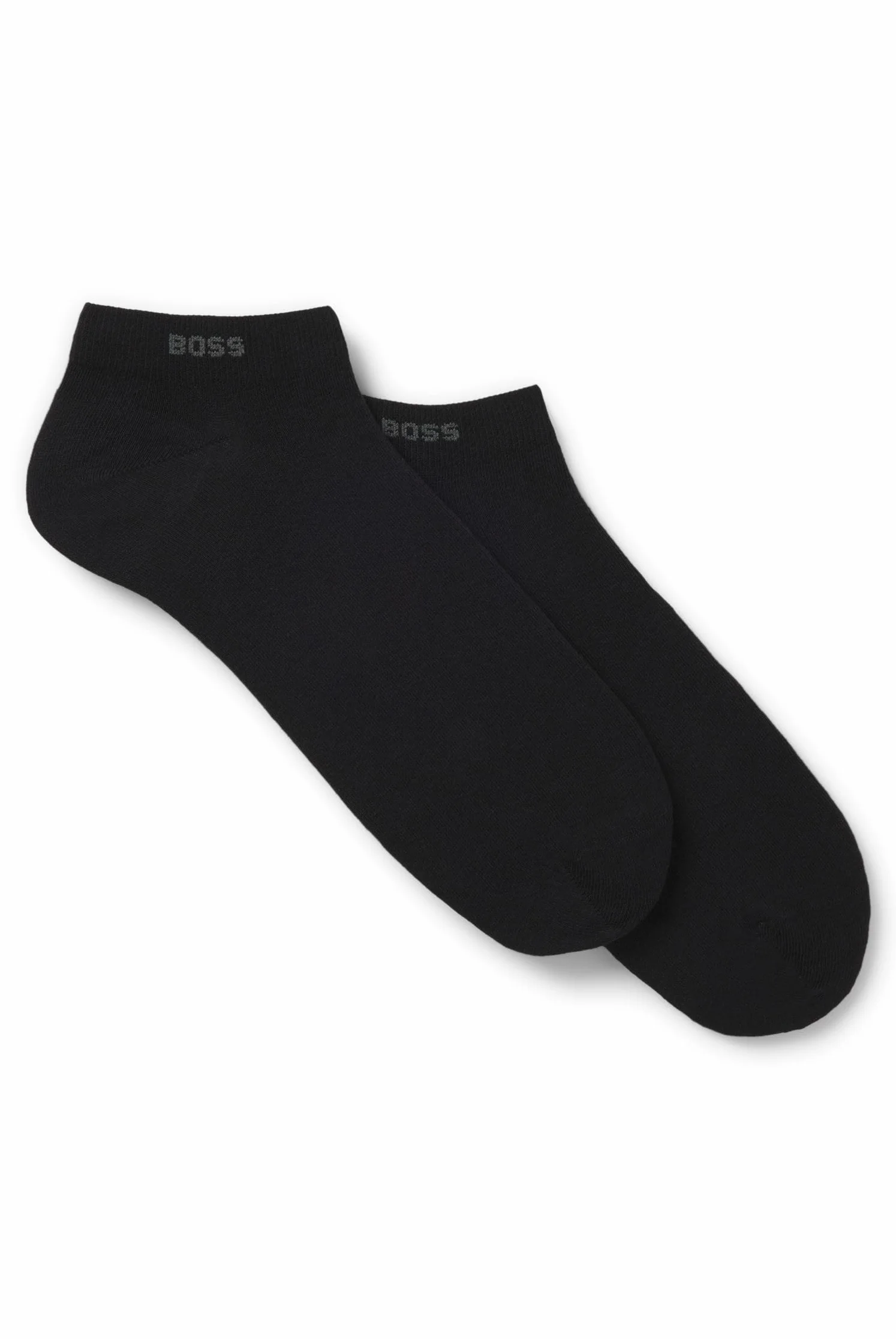 BOSS Męskie skarpety do sneakersów, Business Socks AS Uni CC 2 pary, -001 Black, 39-42 EU
