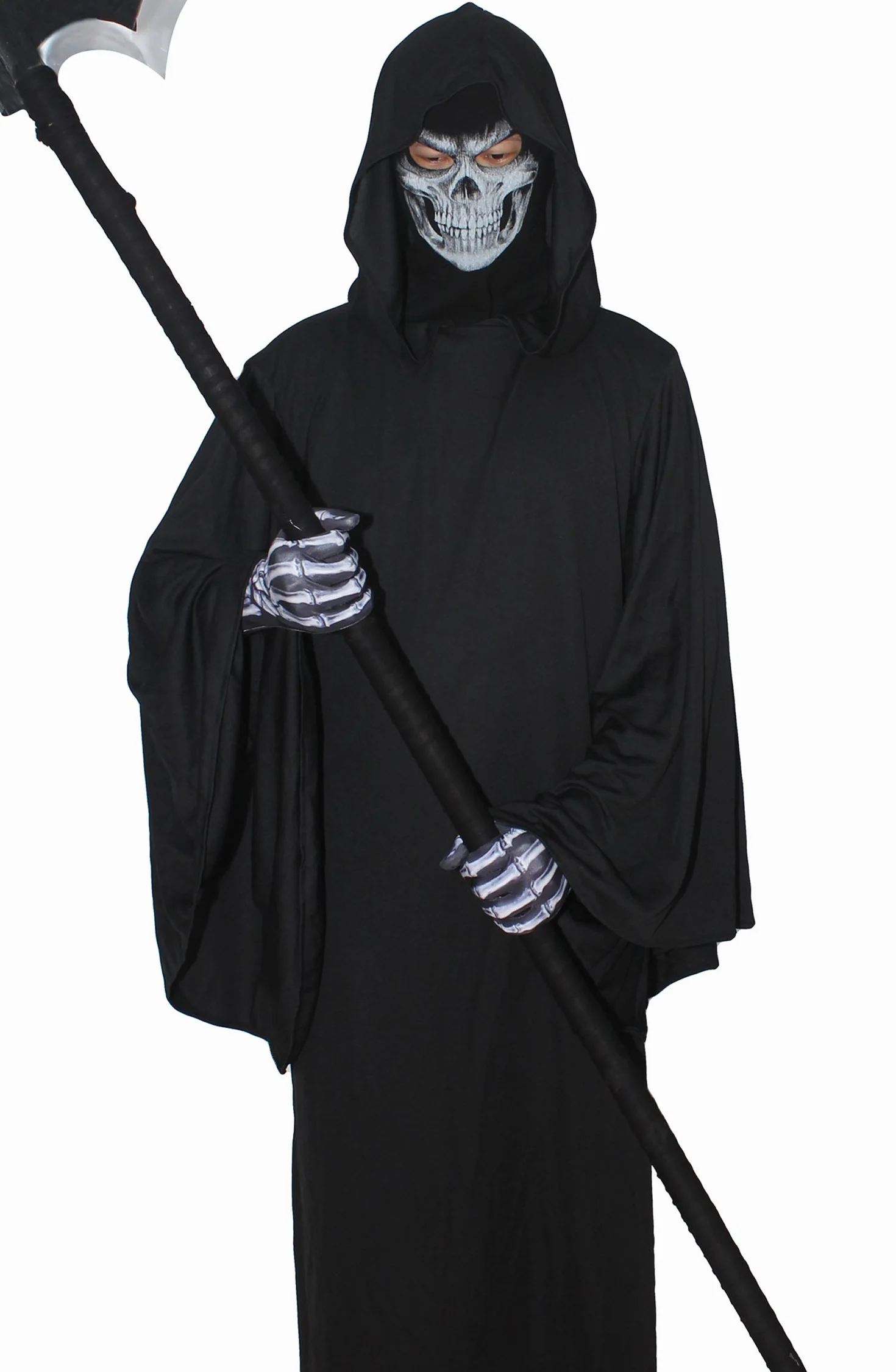 WTACTFUL Kominiarka maska szkielet czaszka Halloween Cosplay maska na całą twarz do jazdy na rowerze motocykl narty